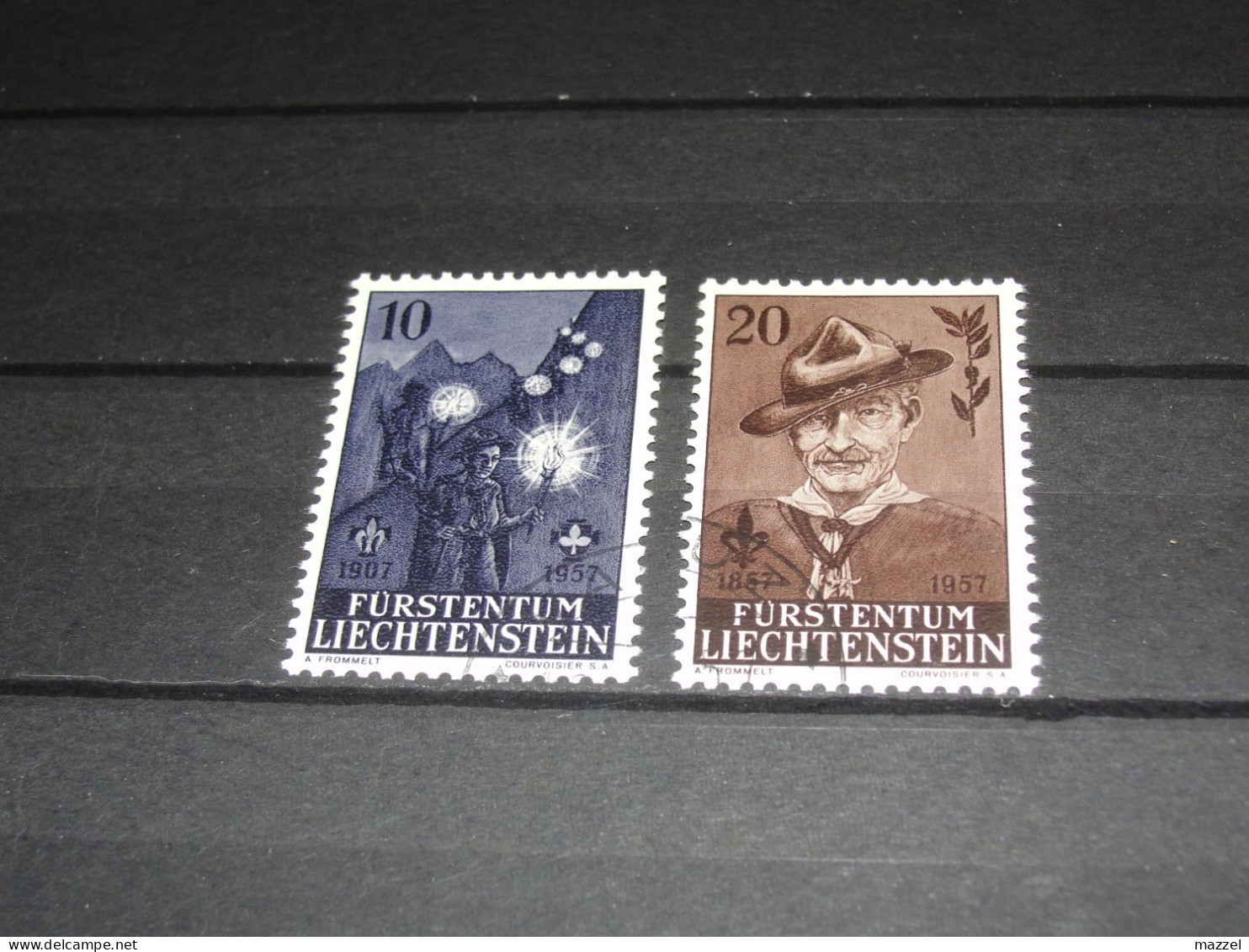 LIECHTENSTEIN   SERIE  360-361  GEBRUIKT (USED) - Used Stamps