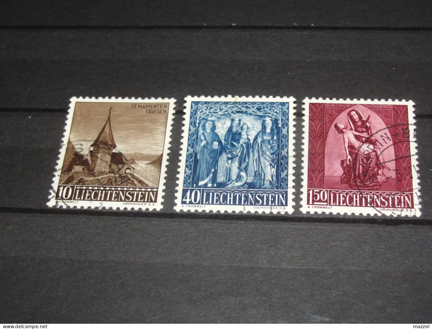 LIECHTENSTEIN   SERIE  362-364  GEBRUIKT (USED) - Used Stamps