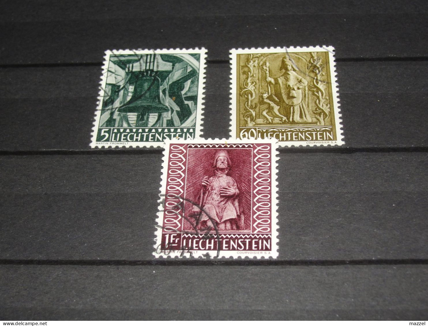 LIECHTENSTEIN   SERIE  386-388  GEBRUIKT (USED) - Used Stamps