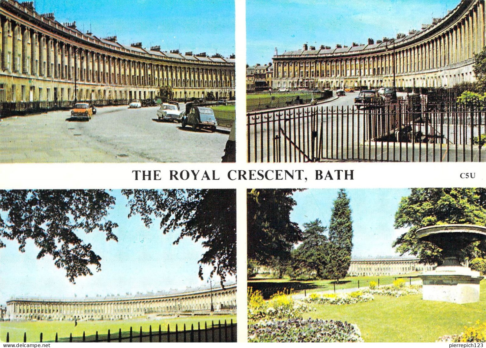 Bath - Le Royal Crescent - Multivues - Bath