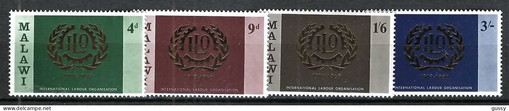 MALAWI Ca.1969: Lot De TP "50 Ans De L' OIT" Neufs** - OIT