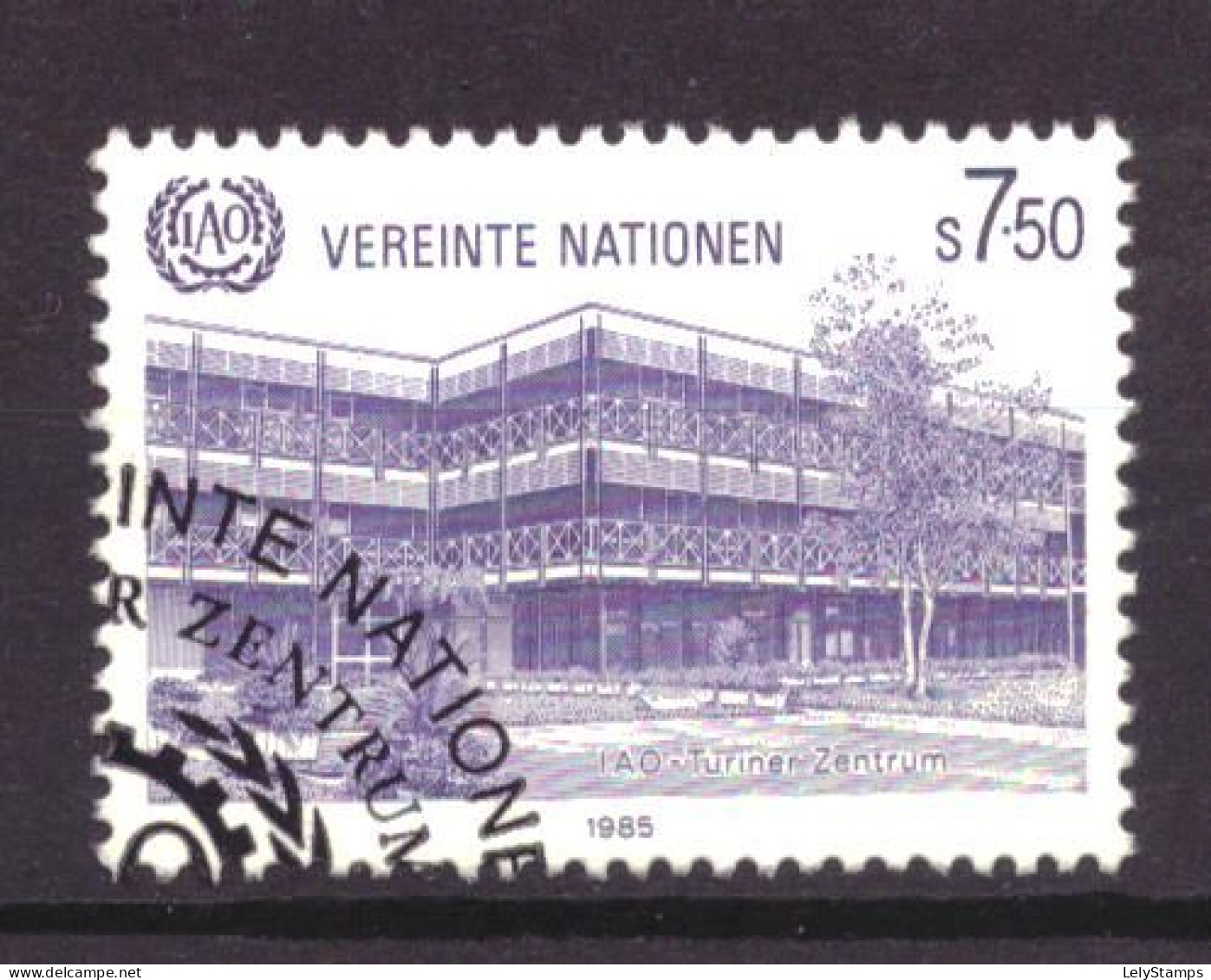 United Nations Vienna 47 Used (1985) - Gebraucht