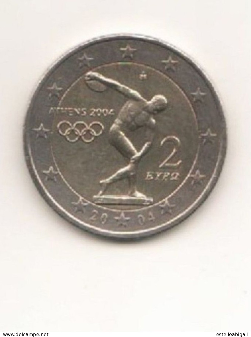 2 Euro 2004   Jeux Olympique D'Athenes - Grèce