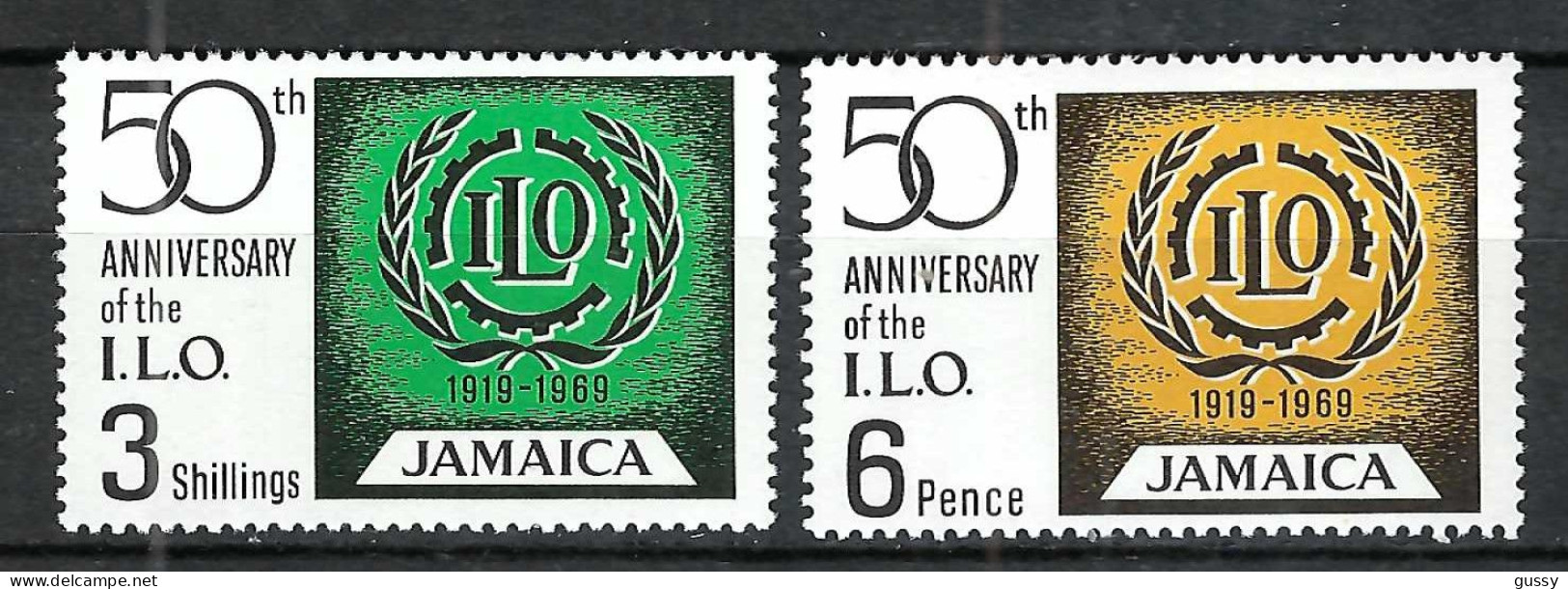 JAMAIQUE Ca.1969: TP "50 Ans De L' OIT" Neufs** - Jamaica (1962-...)