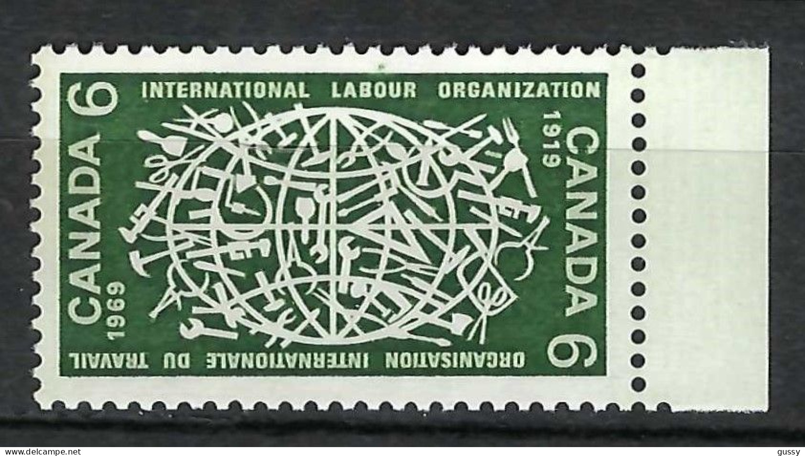 CANADA Ca.1969: TP "50 Ans De L' OIT" Neuf** - IAO