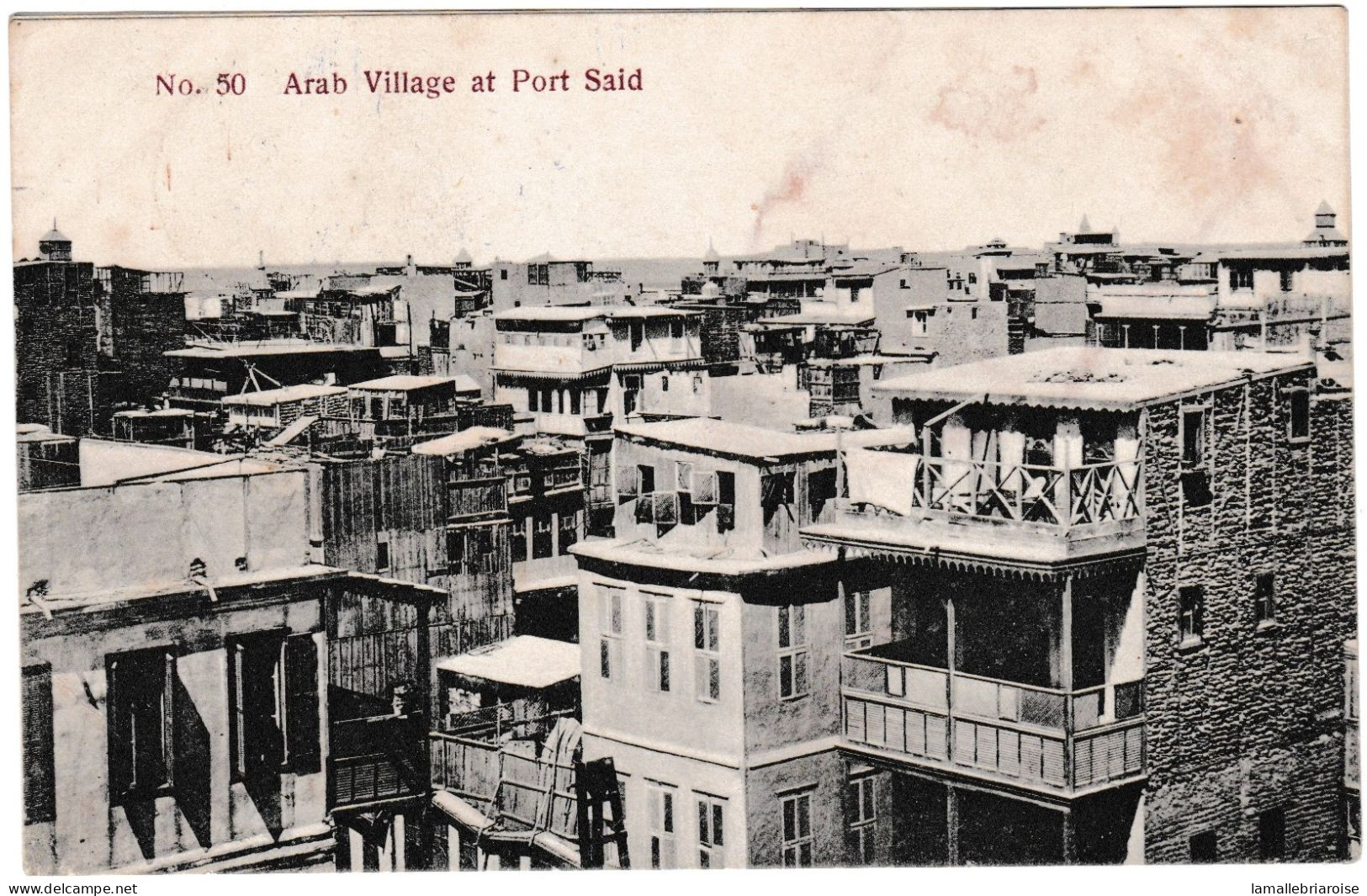 Cachet "Corr D'armées . Port Said" Du 29 Avril 1915, Cachet: Service à La Mer - Briefe U. Dokumente