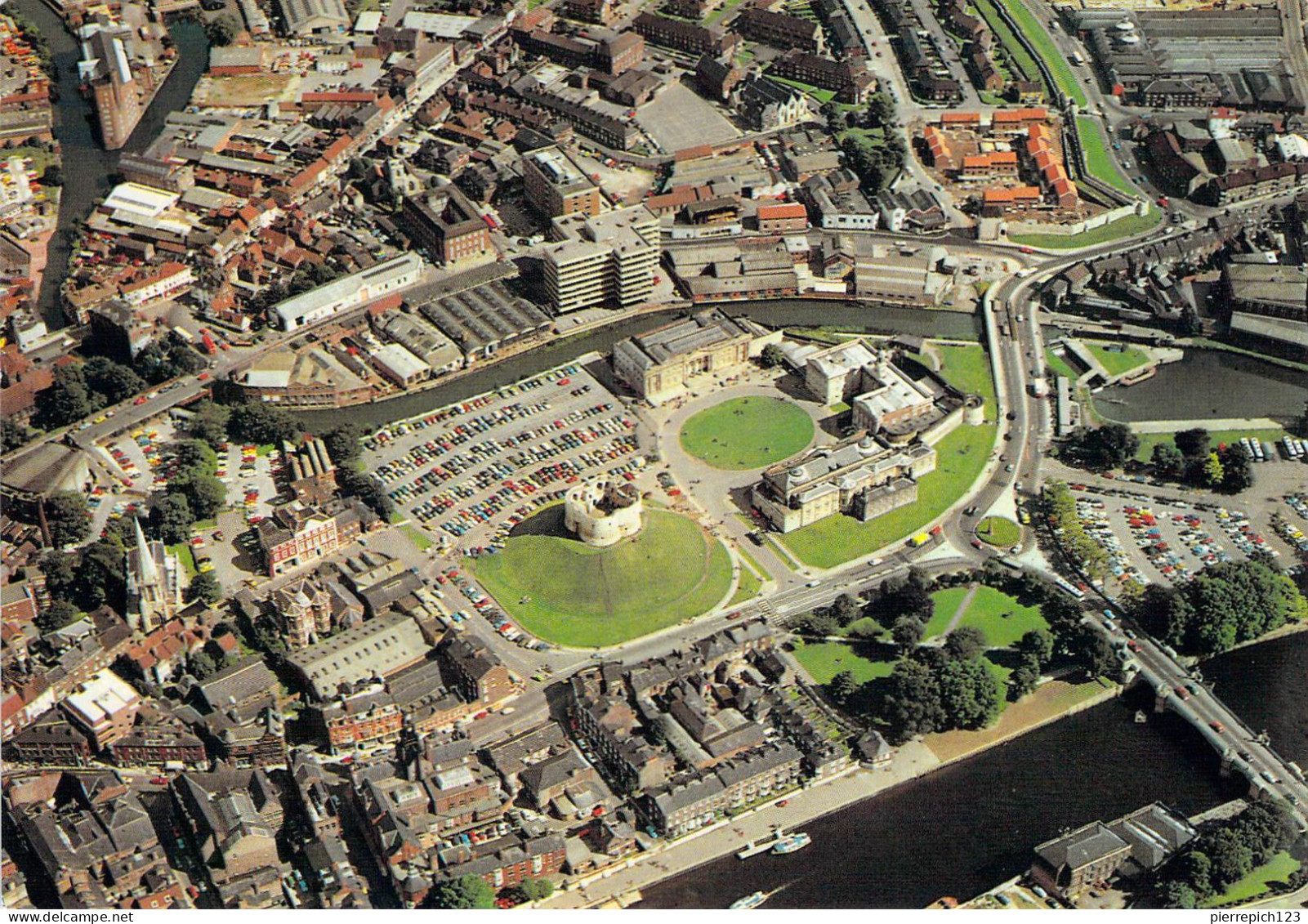 York - Château - Vue Aérienne - York