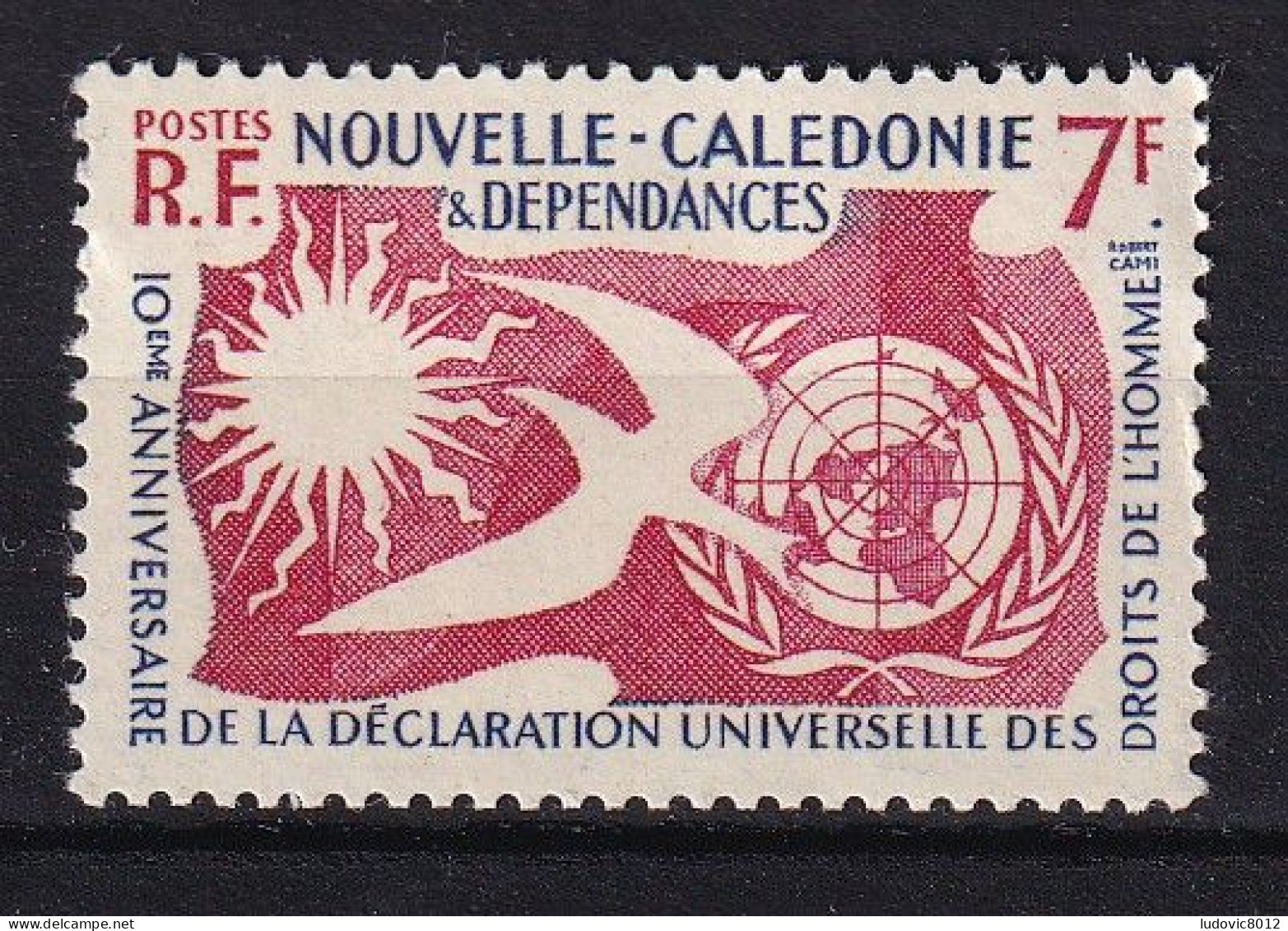 Nouvelle Calédonie / New Caledonia Human Rights / Droits De L'homme MNH** Y&T N° 290 - Ongebruikt