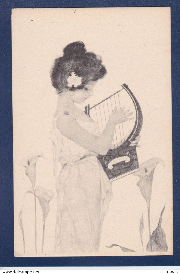 CPA Kirchner Raphaël Art Nouveau Femme Girl Woman Non Circulée MM VIENNE - Kirchner, Raphael