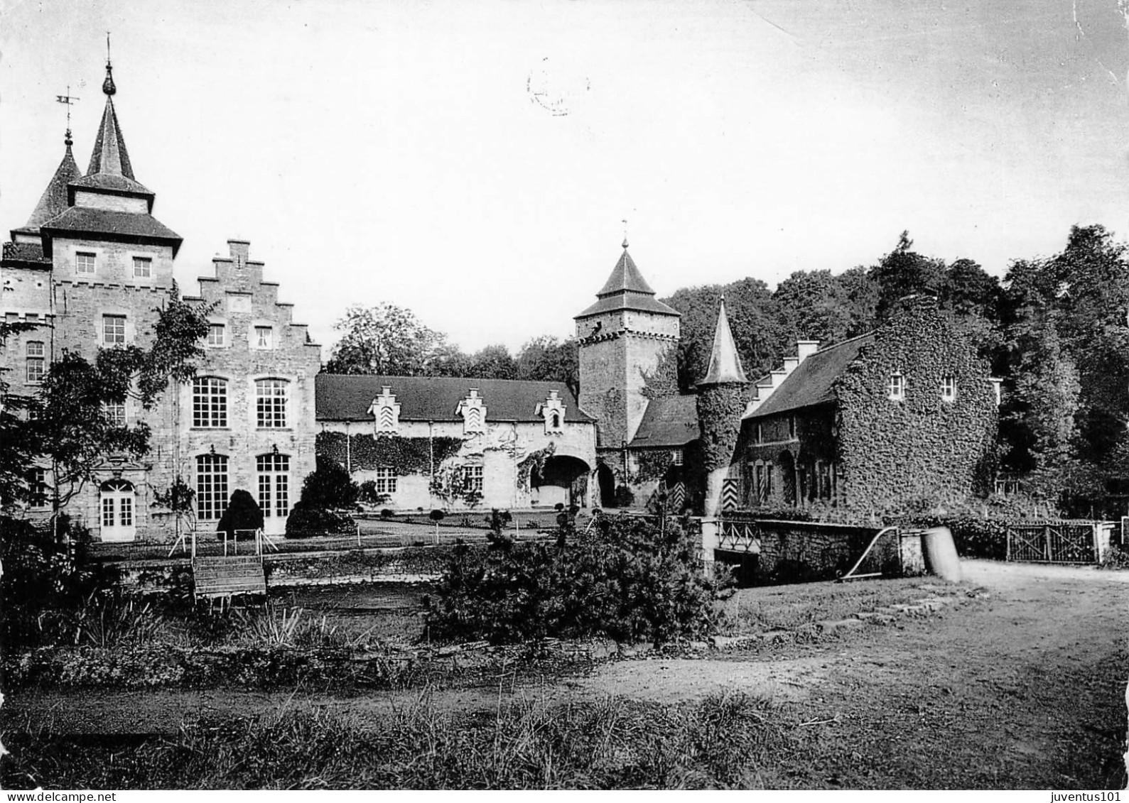 CPSM Chateau De La Rocq-Feluy Arquennes-Timbre-En L'état-RARE Visuel         L2614 - Seneffe