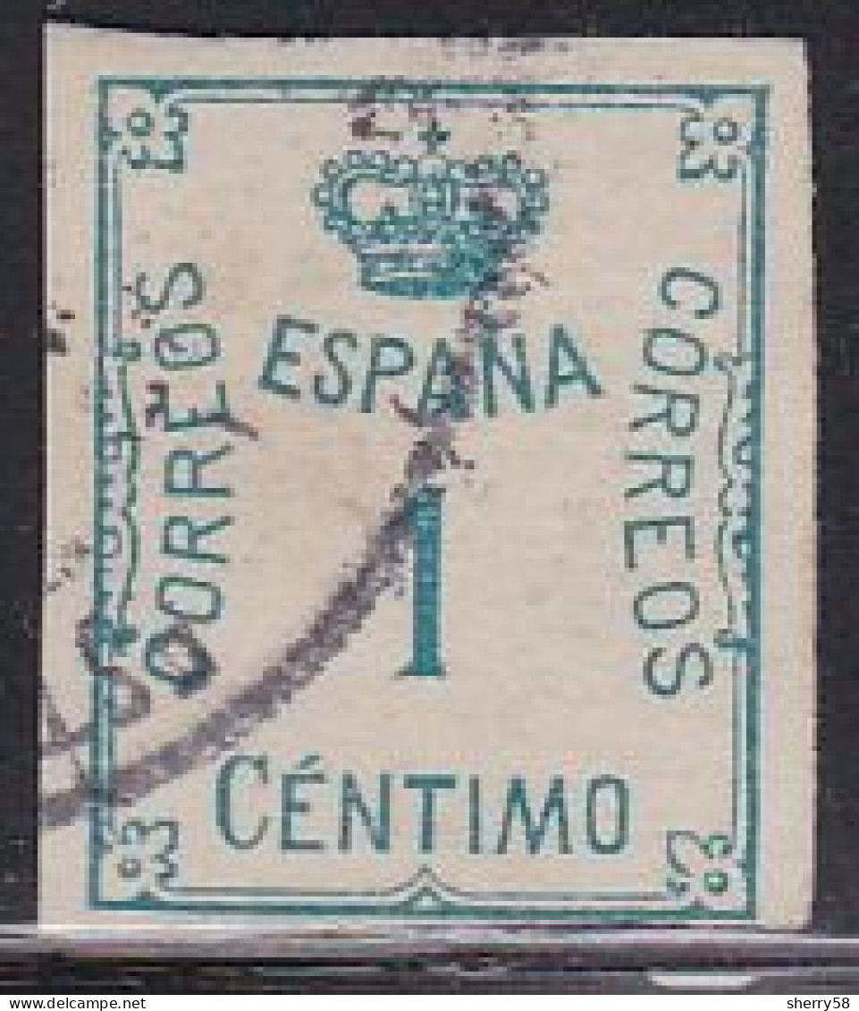 1920-ED. 291 CORONA Y CIFRA. SELLO PARA IMPRESOS 1 C. VERDE - USADO- - Usados