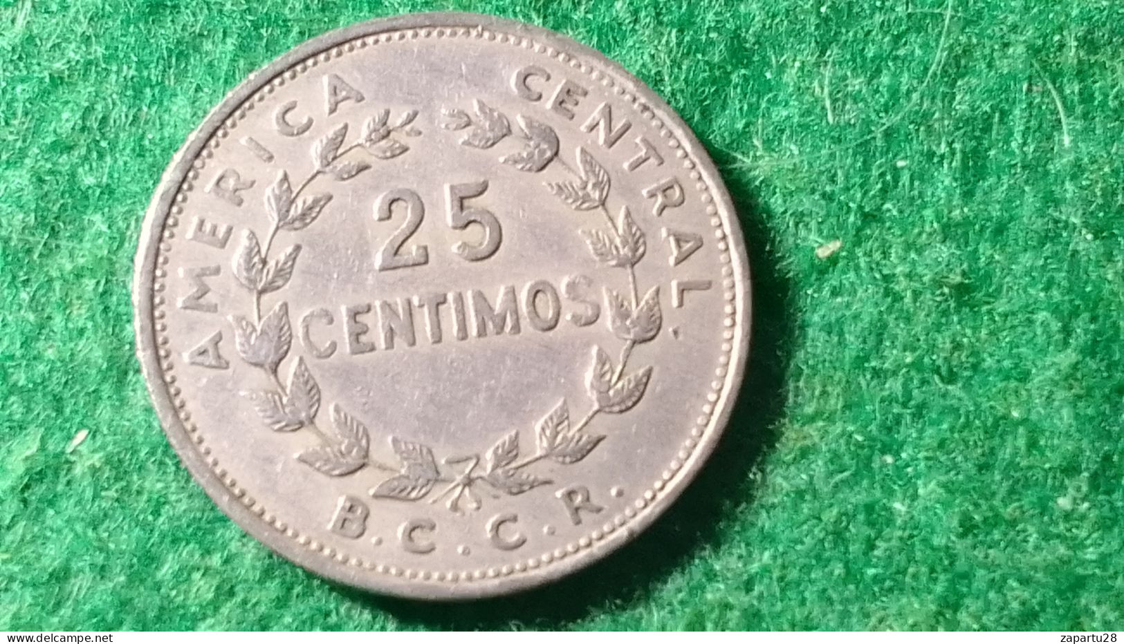 KOSTA RİKA-1967-   25 CENTAVOS - Costa Rica