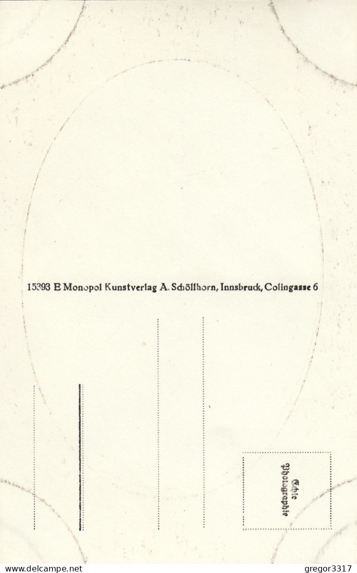 E3544) REUTTE Mit Der Gernspitze - Verschneites Haus U. Weitere Häuser Dahinter - Ausserfern Tirol ALTE FOTO AK - Reutte