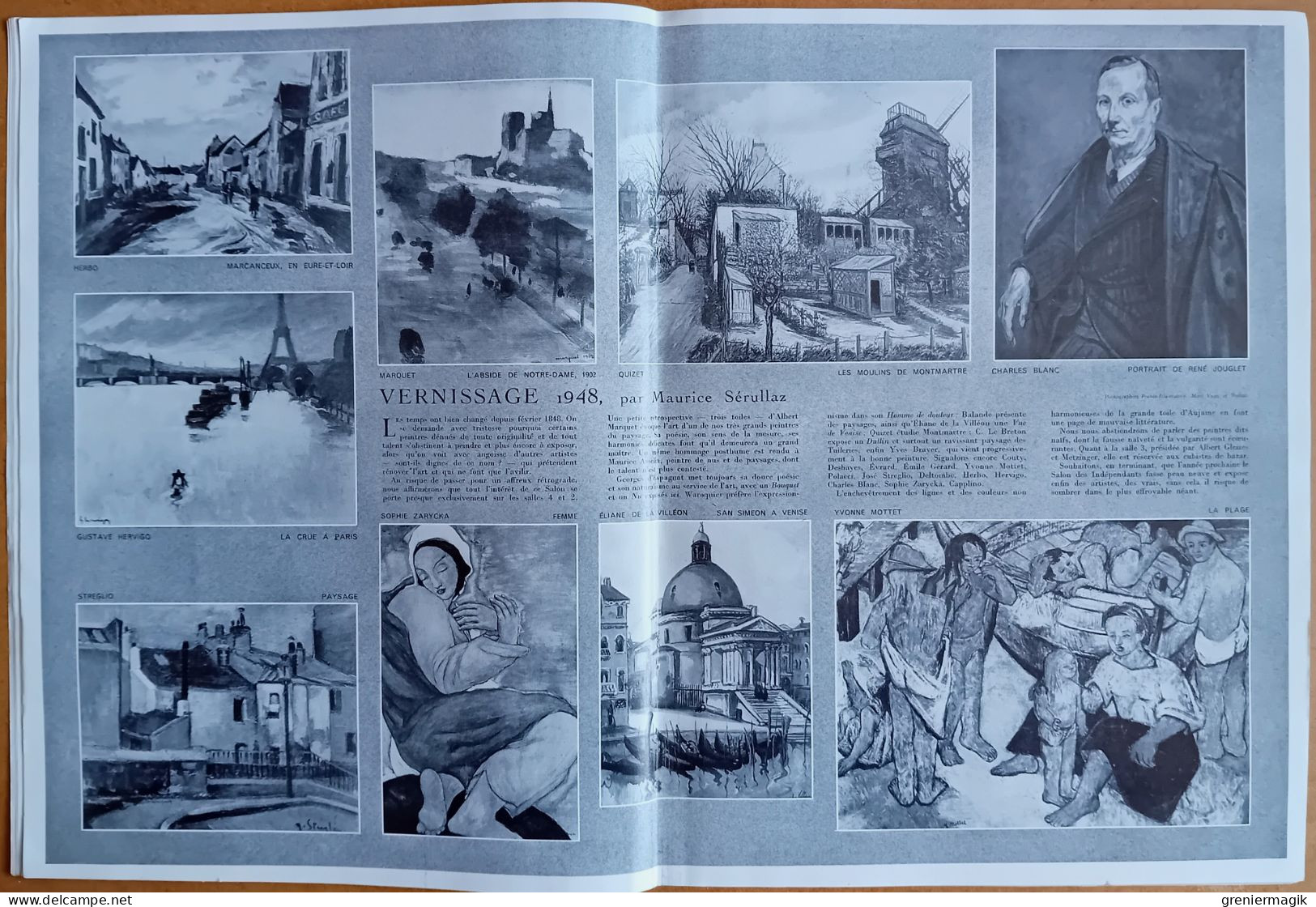France Illustration N°129 20/03/1948 Jan Masaryk/Grèce Dodécanèse/Artistes indépendants Vernissage 1848/Pénicilline