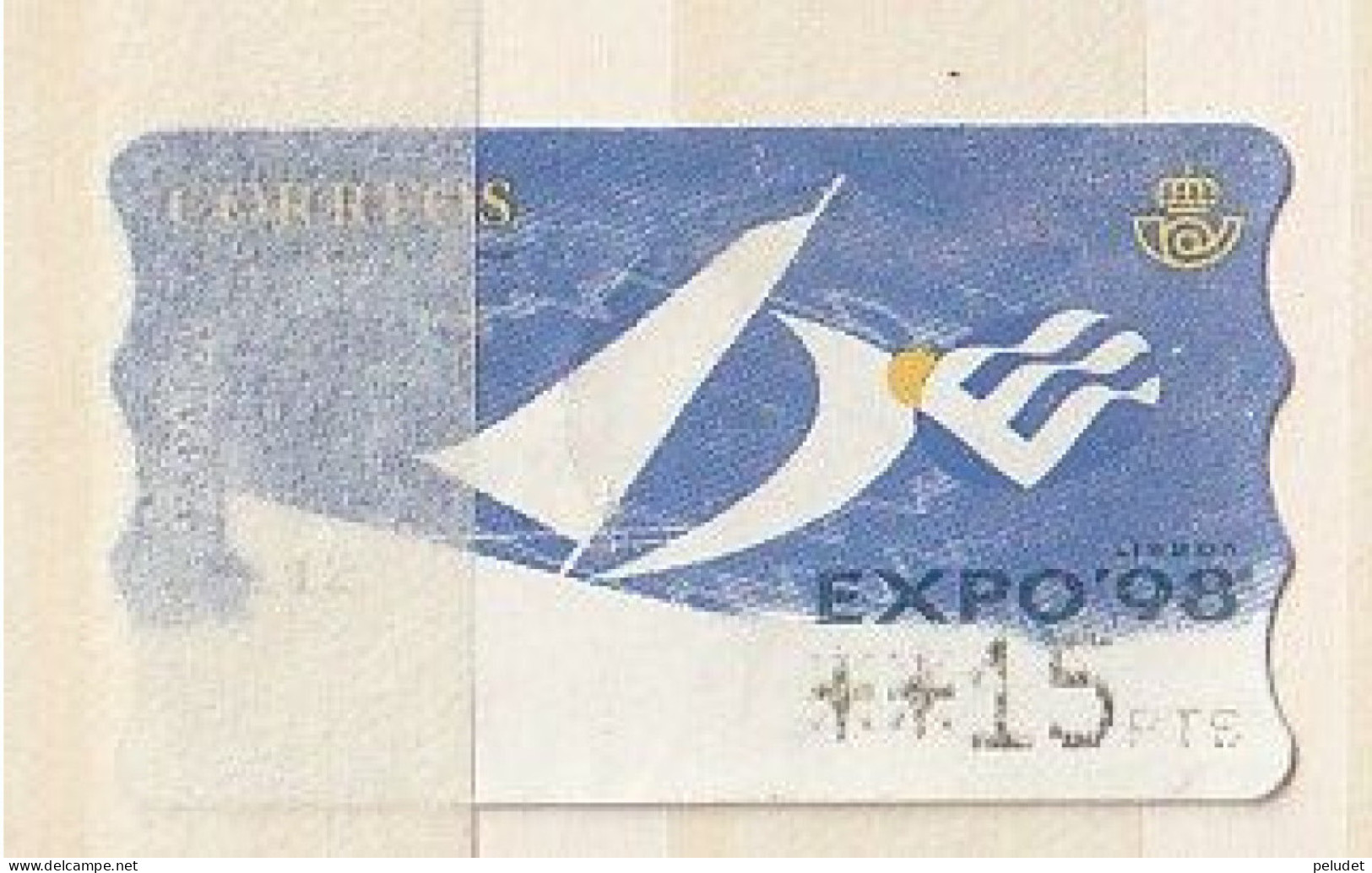 Espagne Spain España - Etiquetas Franqueo / ATM - EXPO'98 Lisboa - Mi AT23, Yt D19B - Automaatzegels [ATM]