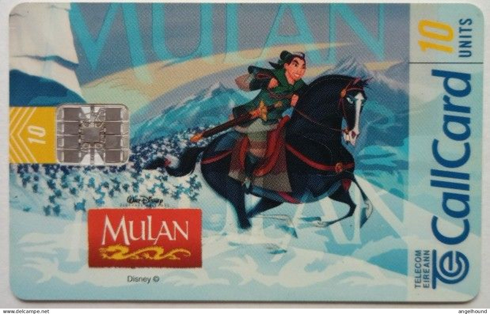 Ireland 10 Units Chip Card - Mulan - Irland
