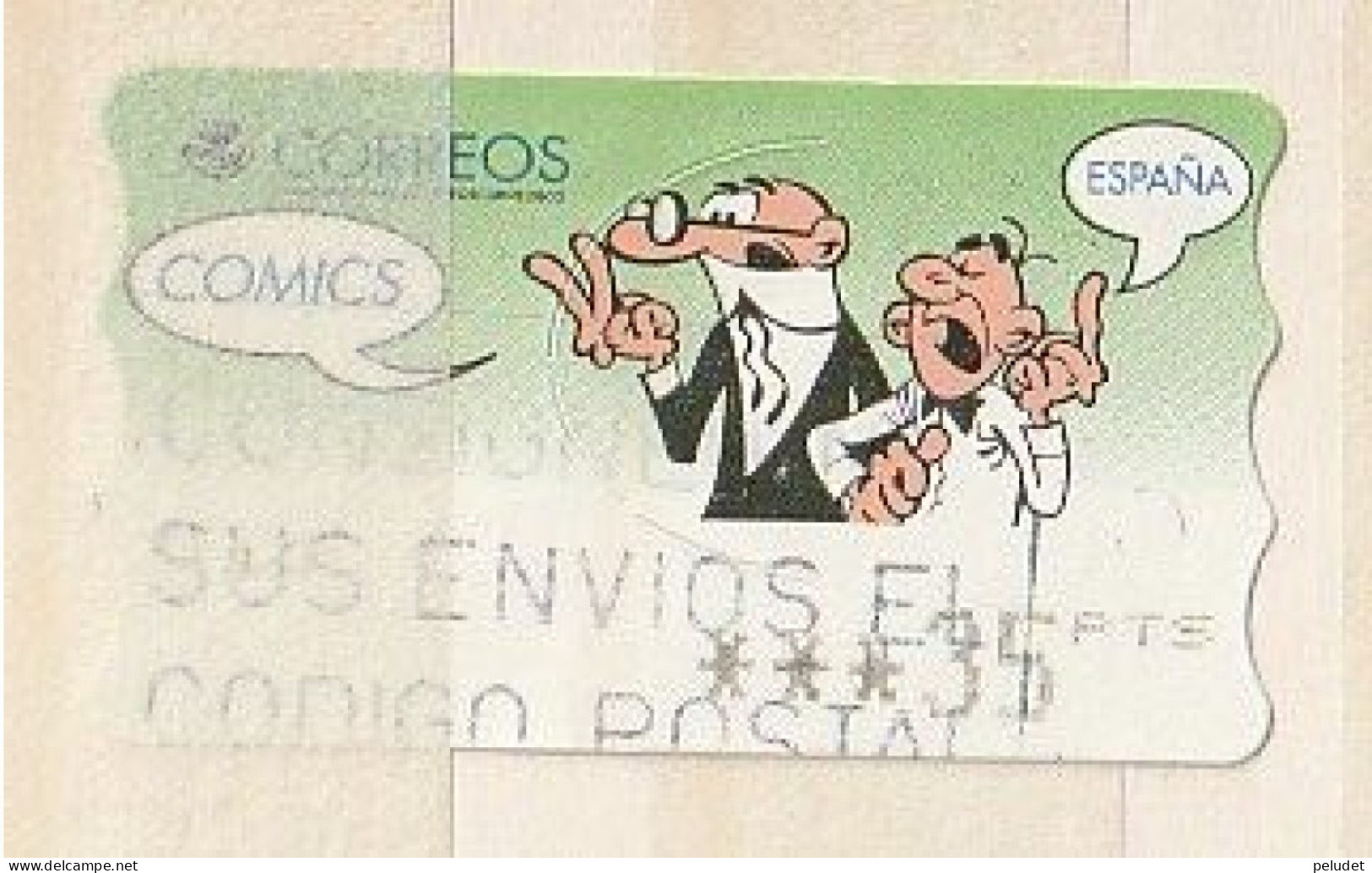 Espagne Spain España - Etiquetas Franqueo / ATM - Comics - Mortadelo Y Filemon - Mi AT24, Yt D21 - 1999 - Automaatzegels [ATM]