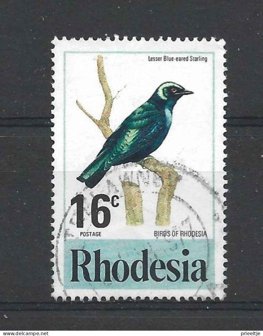 Rhodesia 1977 Bird Y.T. 286 (0) - Rhodesien (1964-1980)