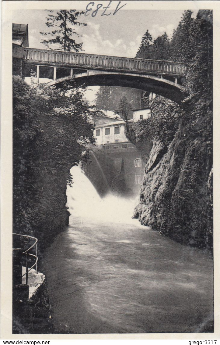 E3561) BADGASTEIN - Hohe Brücke - Alte FOTO AK - Bad Gastein