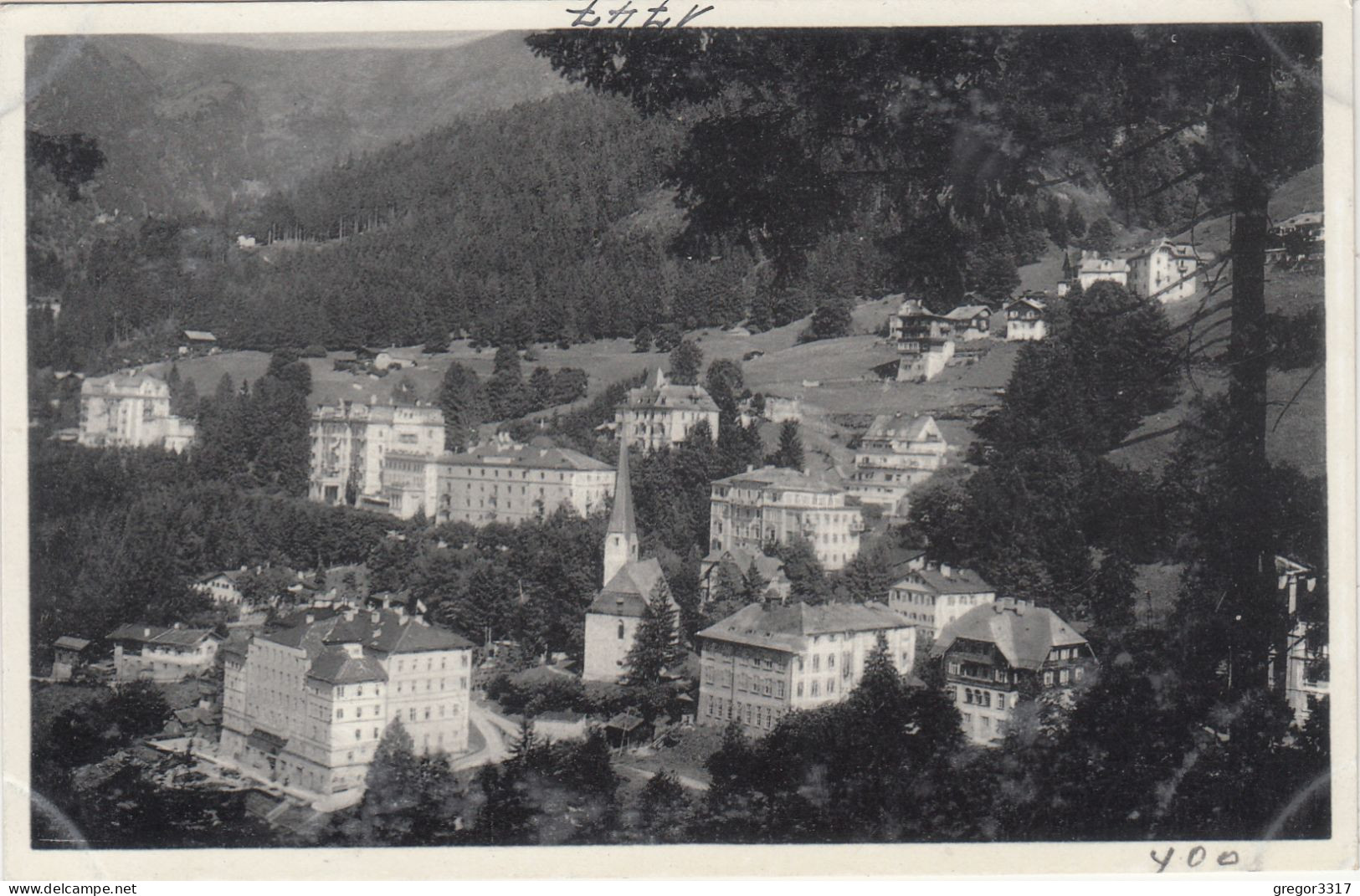 E3562) BADGASTEIN - Das Bad Der EWIGEN JUGEND - Salzburg - Häuser Kirche - Alt ! - Bad Gastein