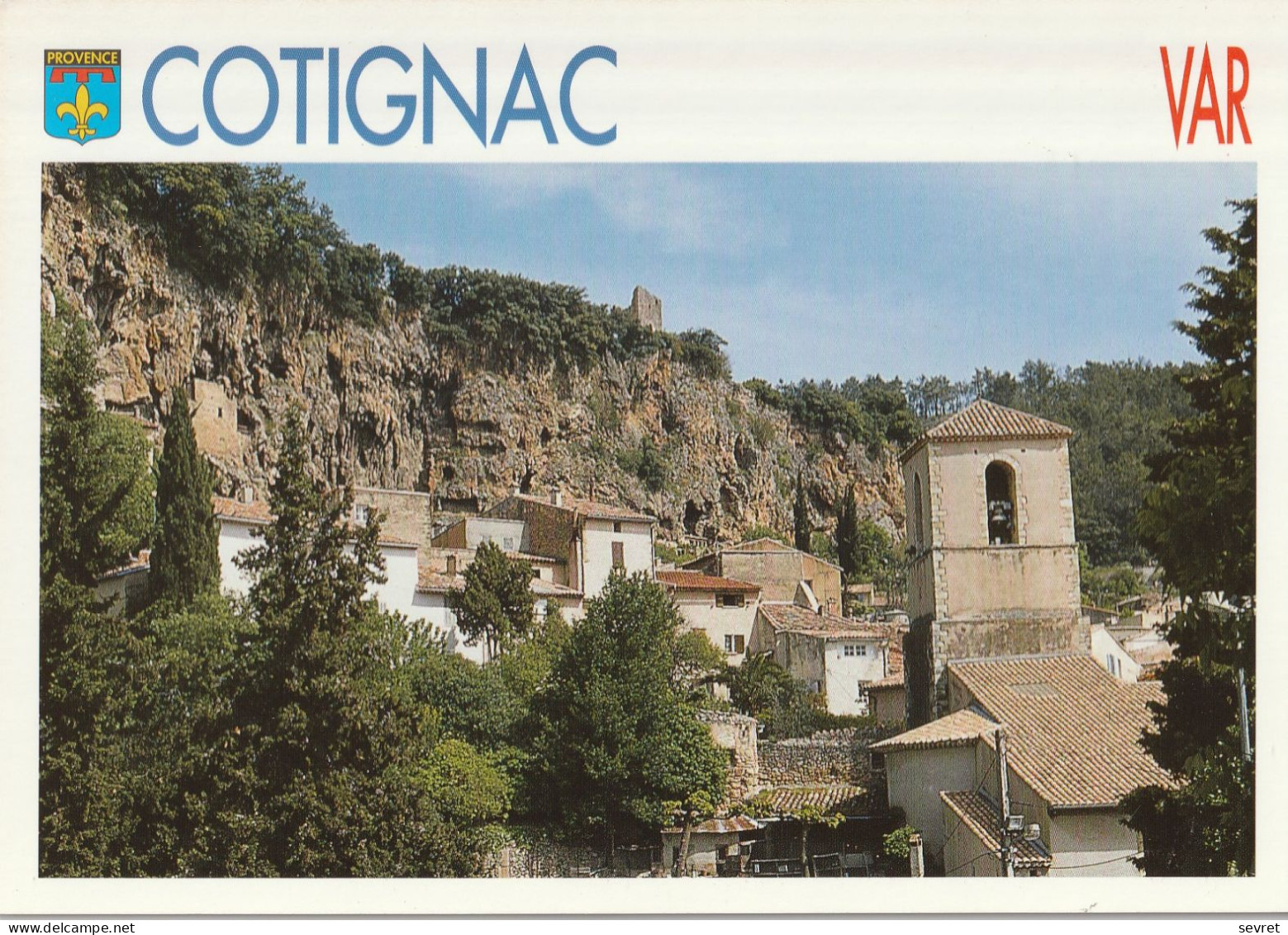 COTIGNAC . - Monastère La Font Saint-Joseph Du Bessillon - Cotignac