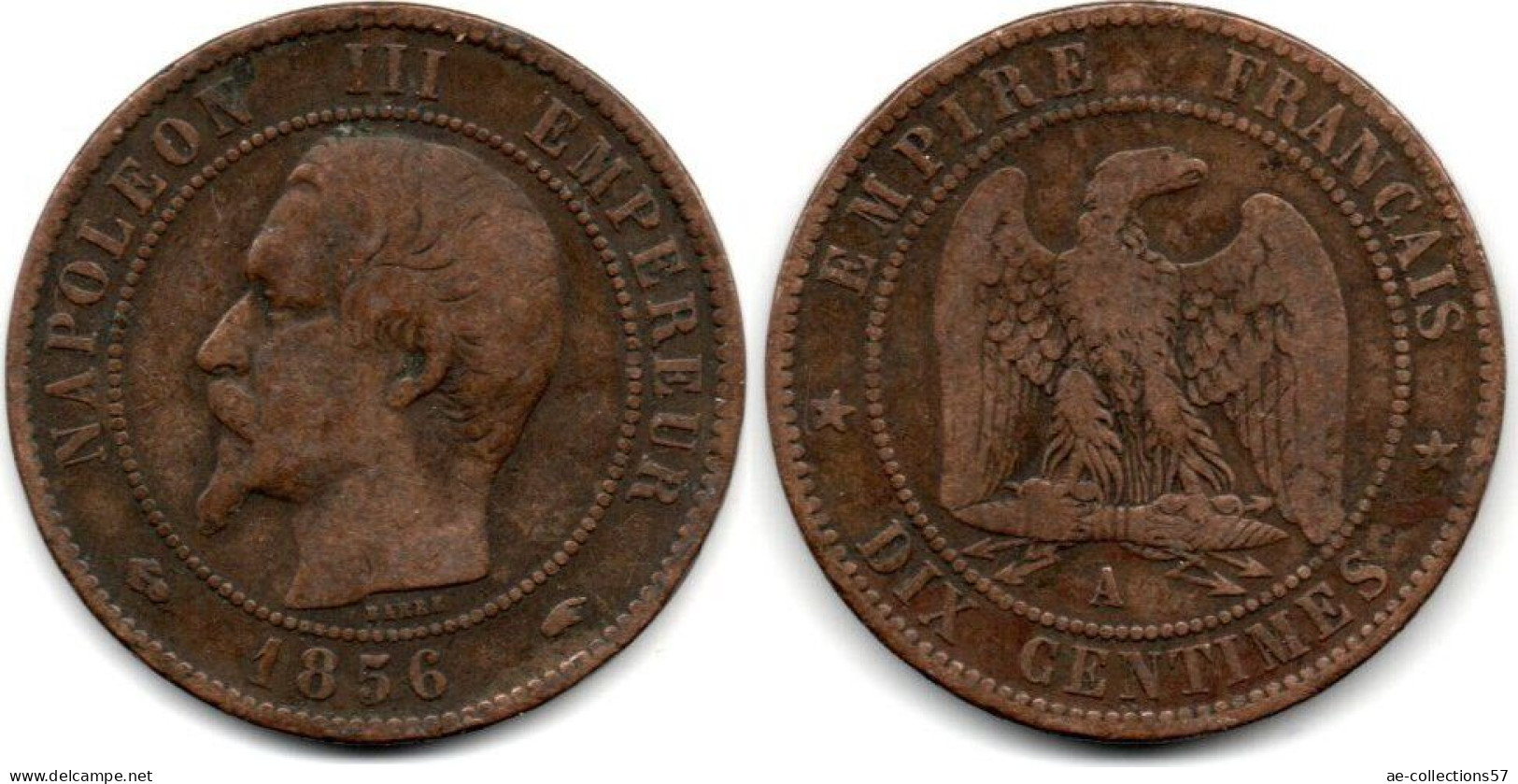 MA 30704 / 10 Centimes 1856 A TB - 10 Centimes