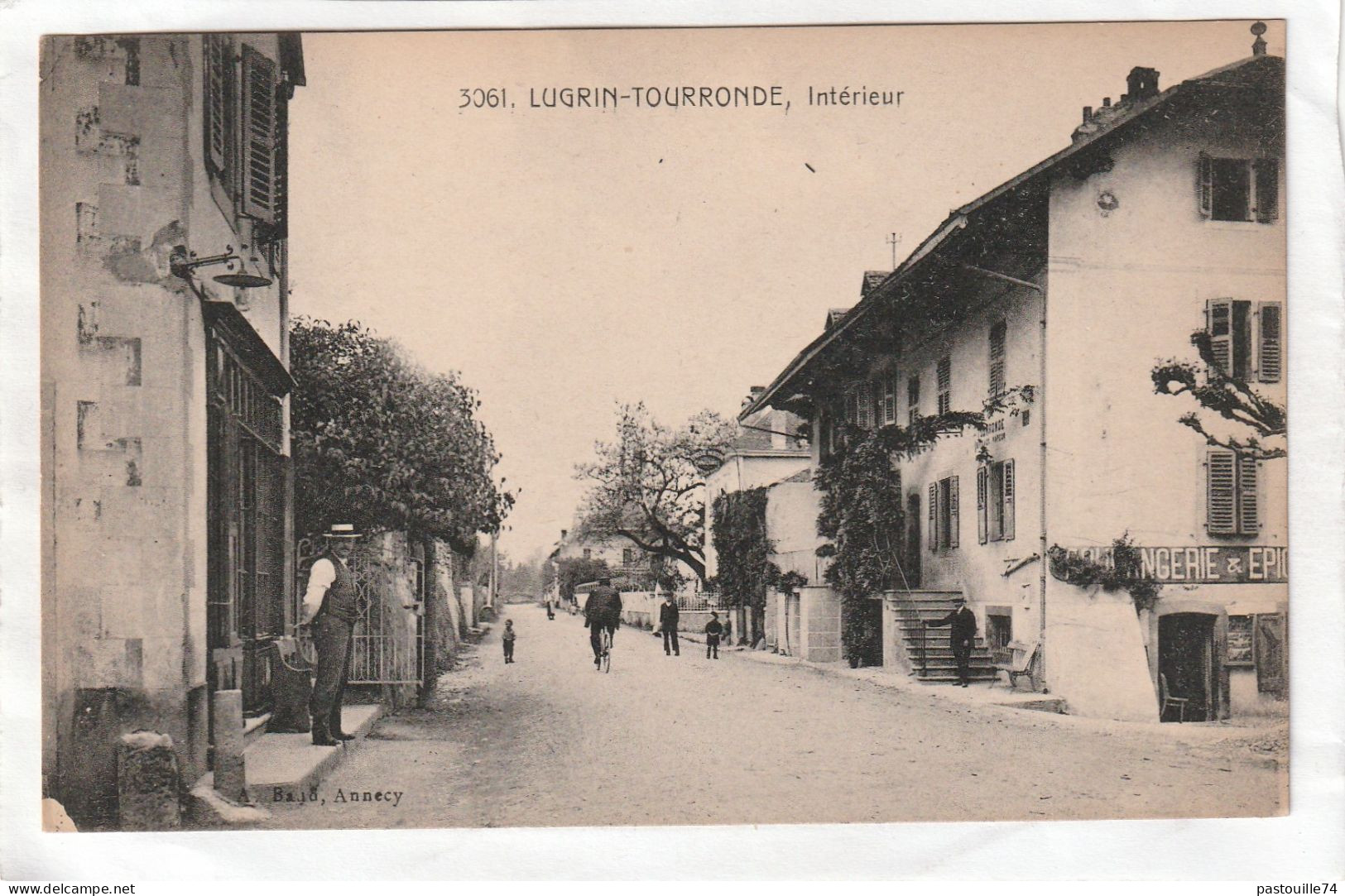 CPA :  14 X 9  -  LUGRIN-TOURRONDE,  Intérieur - Lugrin