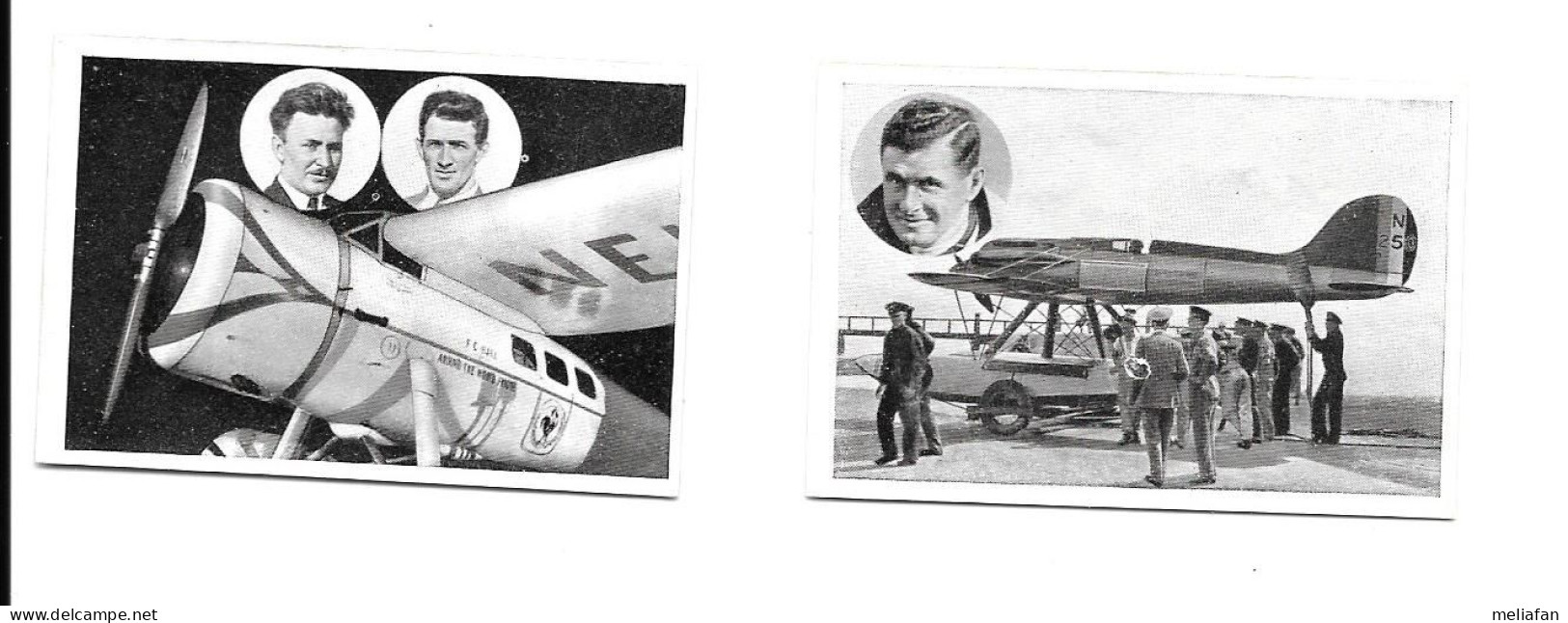 BQ52 - IMAGES CHOCOLAT TRUMPF - AVIATION - WILEY POST ET HAROLD GATTY - JOHN BOTHMANN - Autres & Non Classés