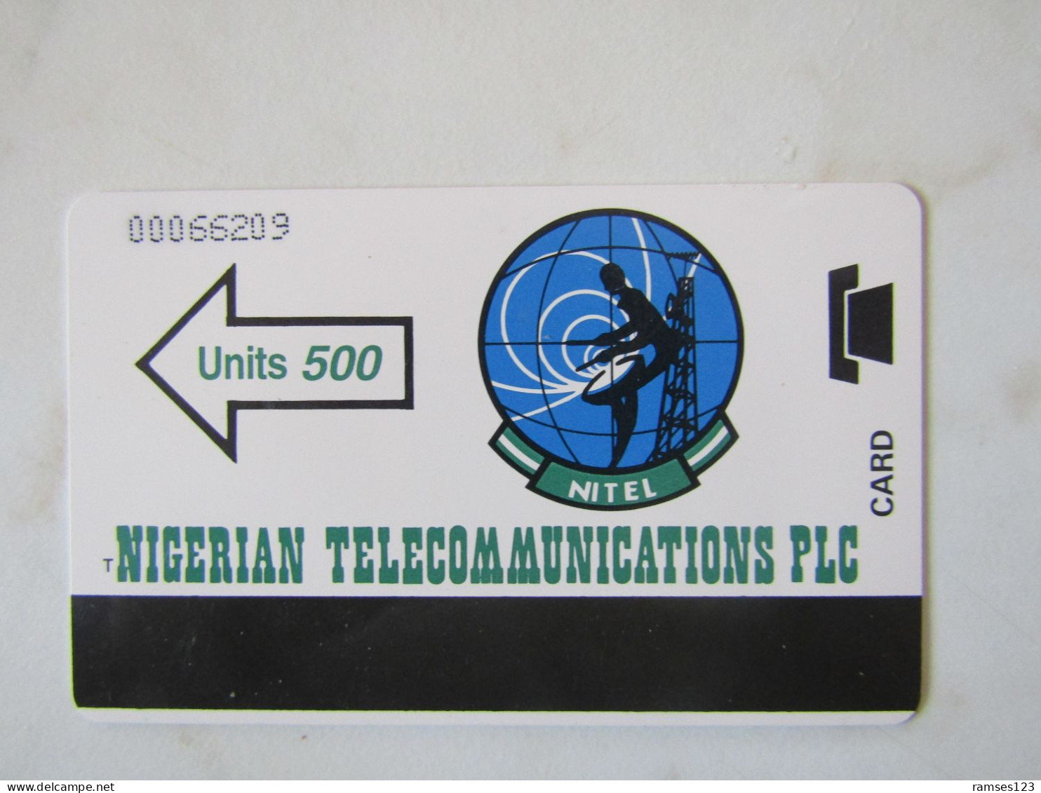 RARE  NIGERIA   NIGERIAN PLC   T BEFORE  NIGERIAN 500 UNITS  RARE - Nigeria