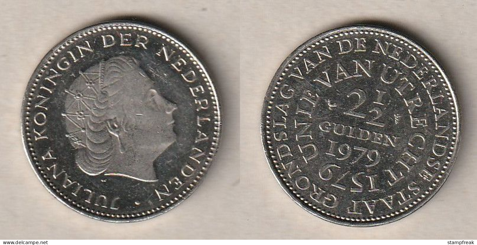 00237) Niederlande, 2.50 Gulden 1979 Utrecht - 1948-1980 : Juliana
