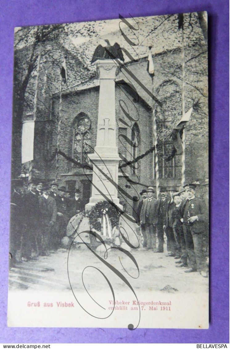 Visbek Visbeker Kriegerdenkwal Enthüllt Am 7 Mai 1911  Vechta  I/O ,Nedersaksen Verlag L.Beckmann - Kriegerdenkmal