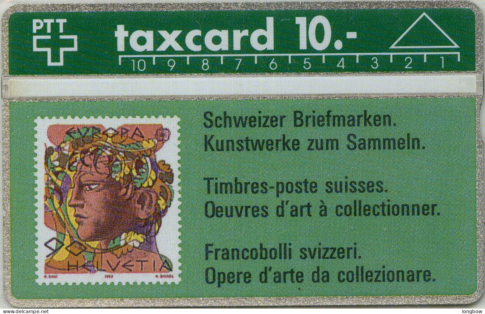 Switzerland-FRANCOBOLLO DONNA CN.108C -MINT - Switzerland