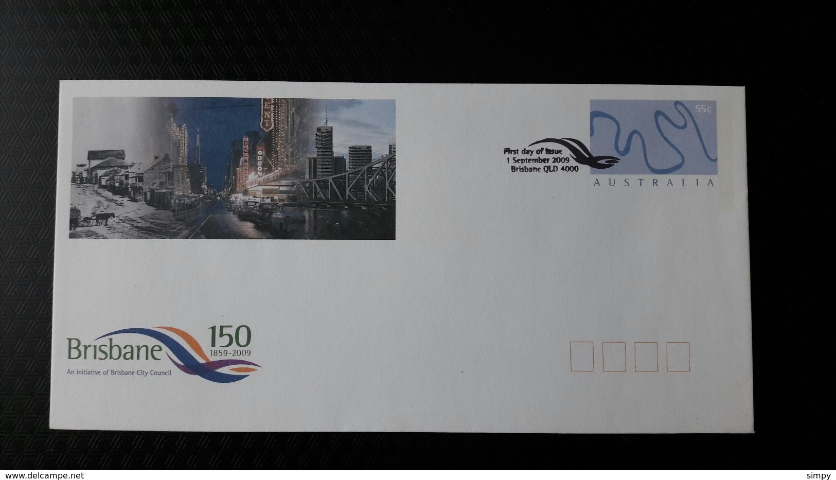 AUSTRALIA 2009 Brisbane 150 Celebration  Pre Paid Letter - Postal Stationery