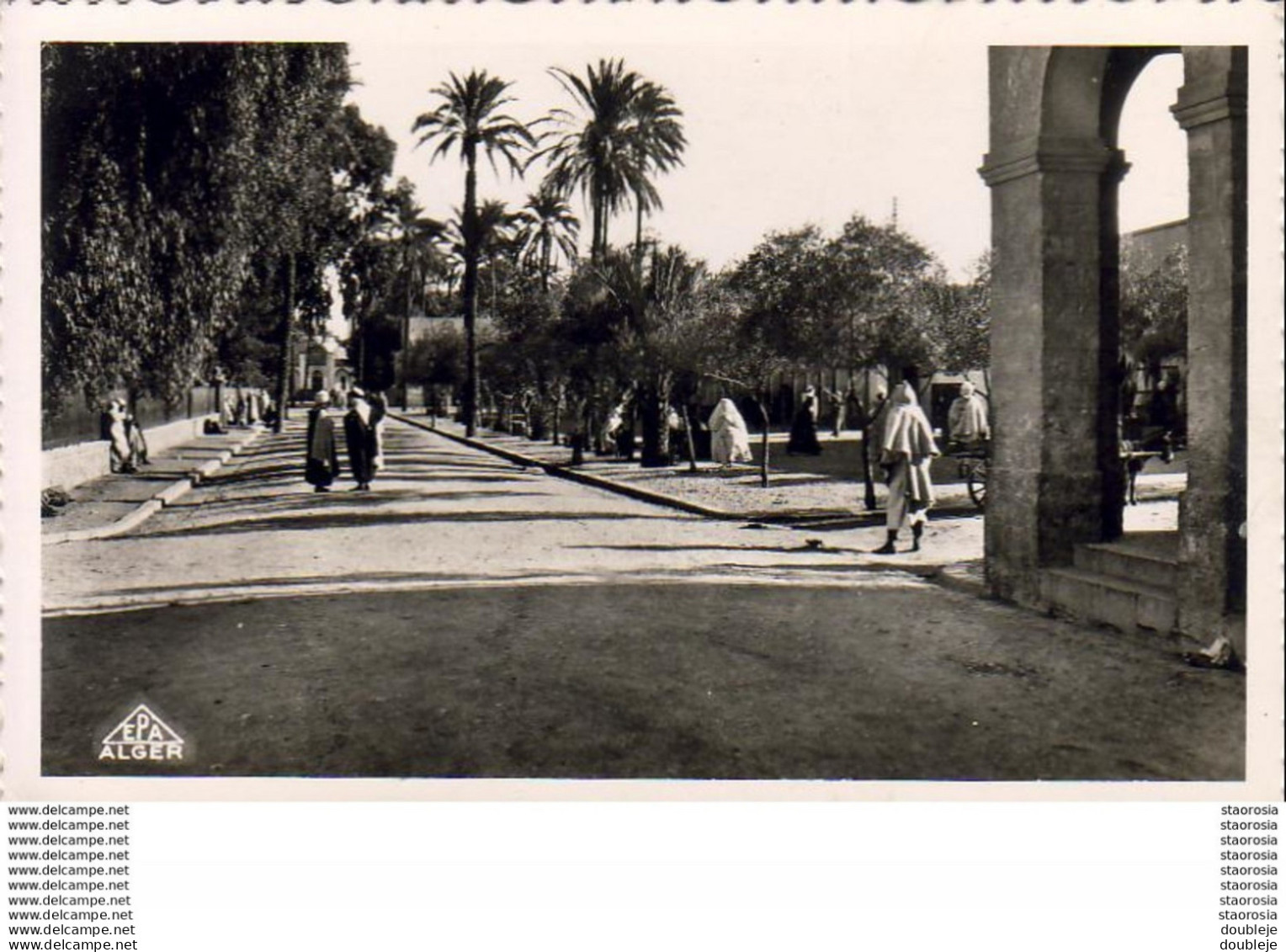 ALGERIE  LAGHOUAT  La Grande Place  ..... - Laghouat