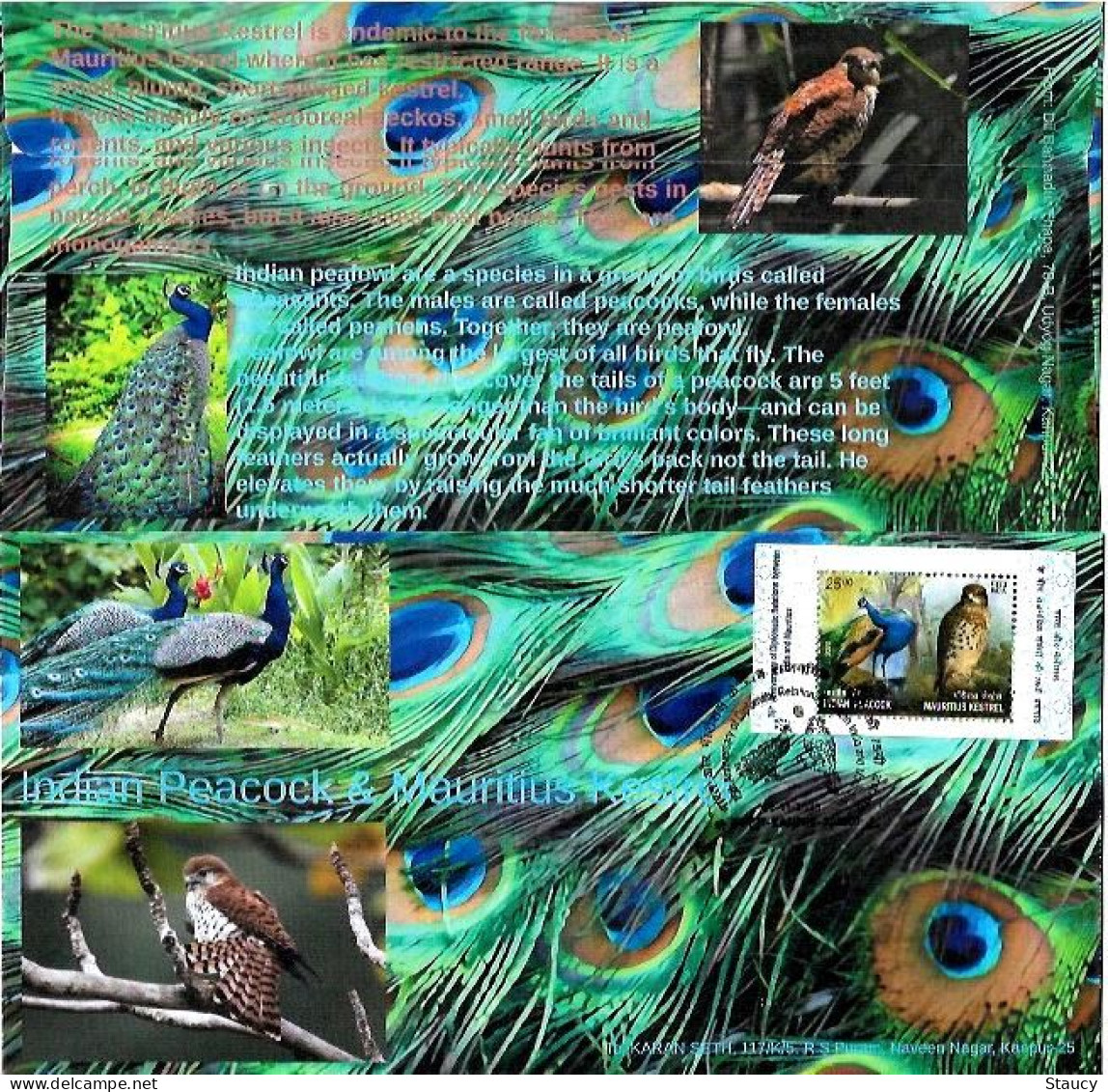 India 2023 India – Mauritius Joint Issue Souvenir Special FIRST DAY COVER FDC Only 10 Issued As Per Scan - Pavos Reales