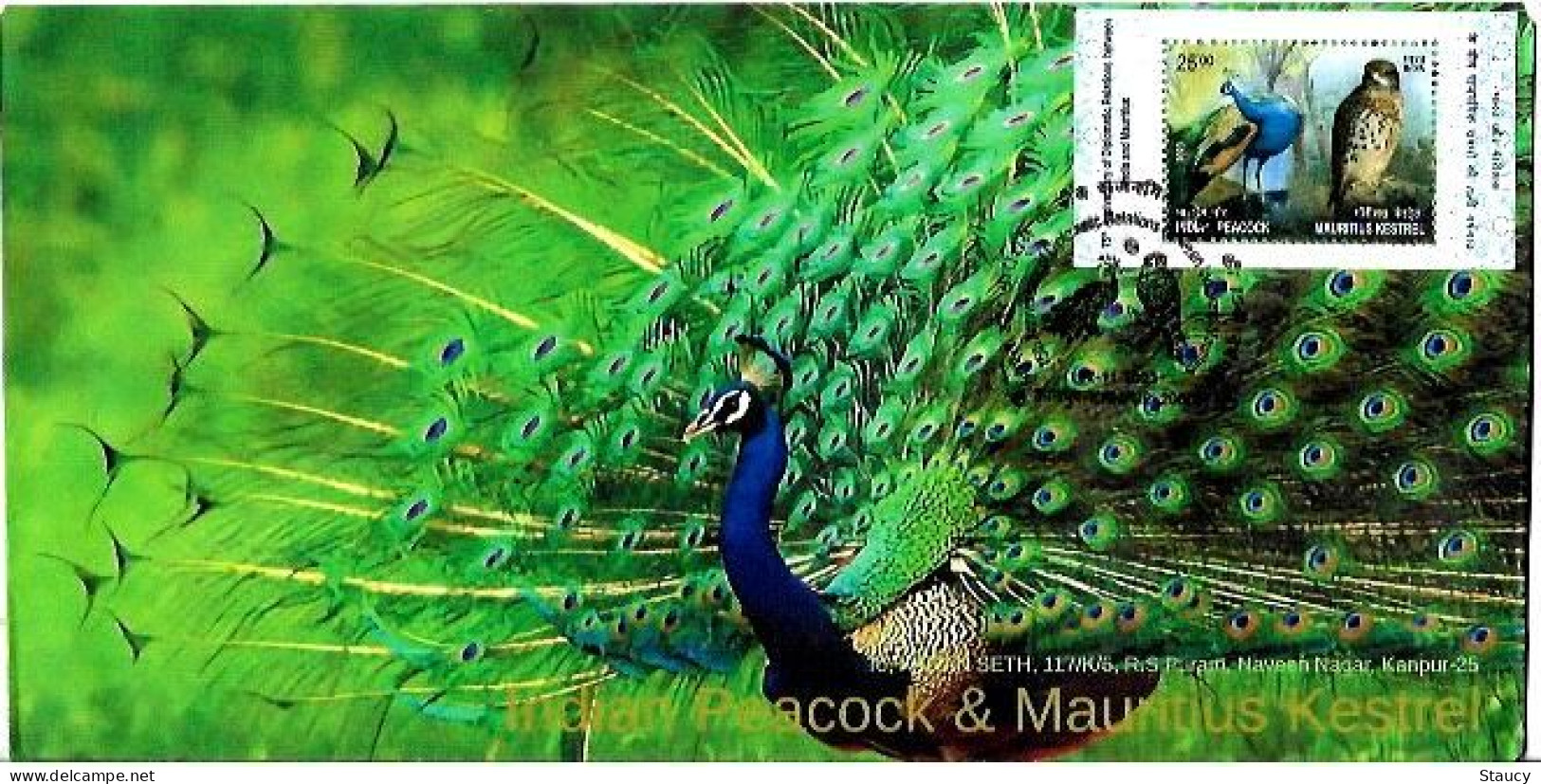 India 2023 India – Mauritius Joint Issue Souvenir Special FIRST DAY COVER FDC Only 10 Issued As Per Scan - Paons