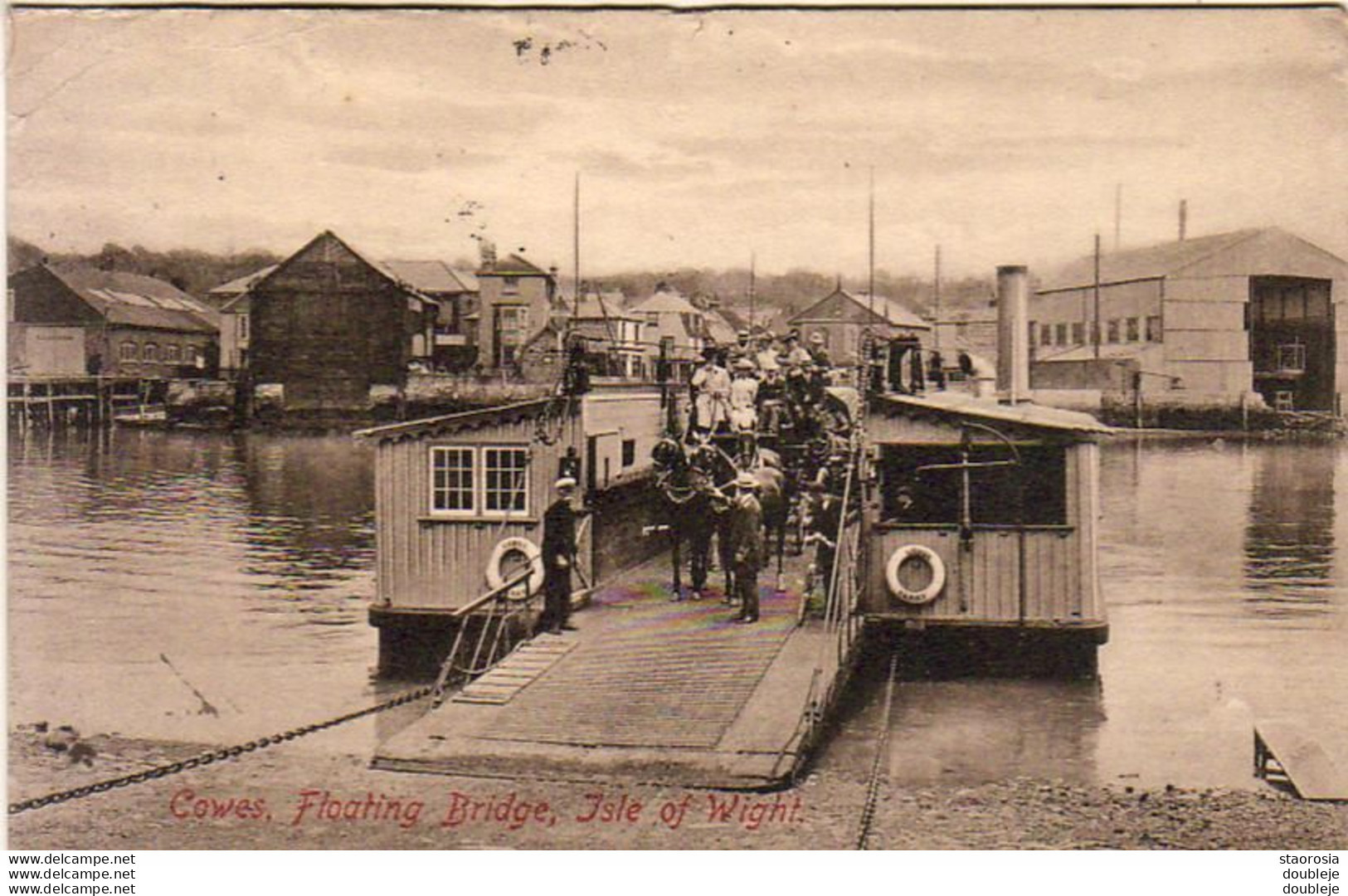 COWES  Floating Bridge  Isle Of Wight - Cowes