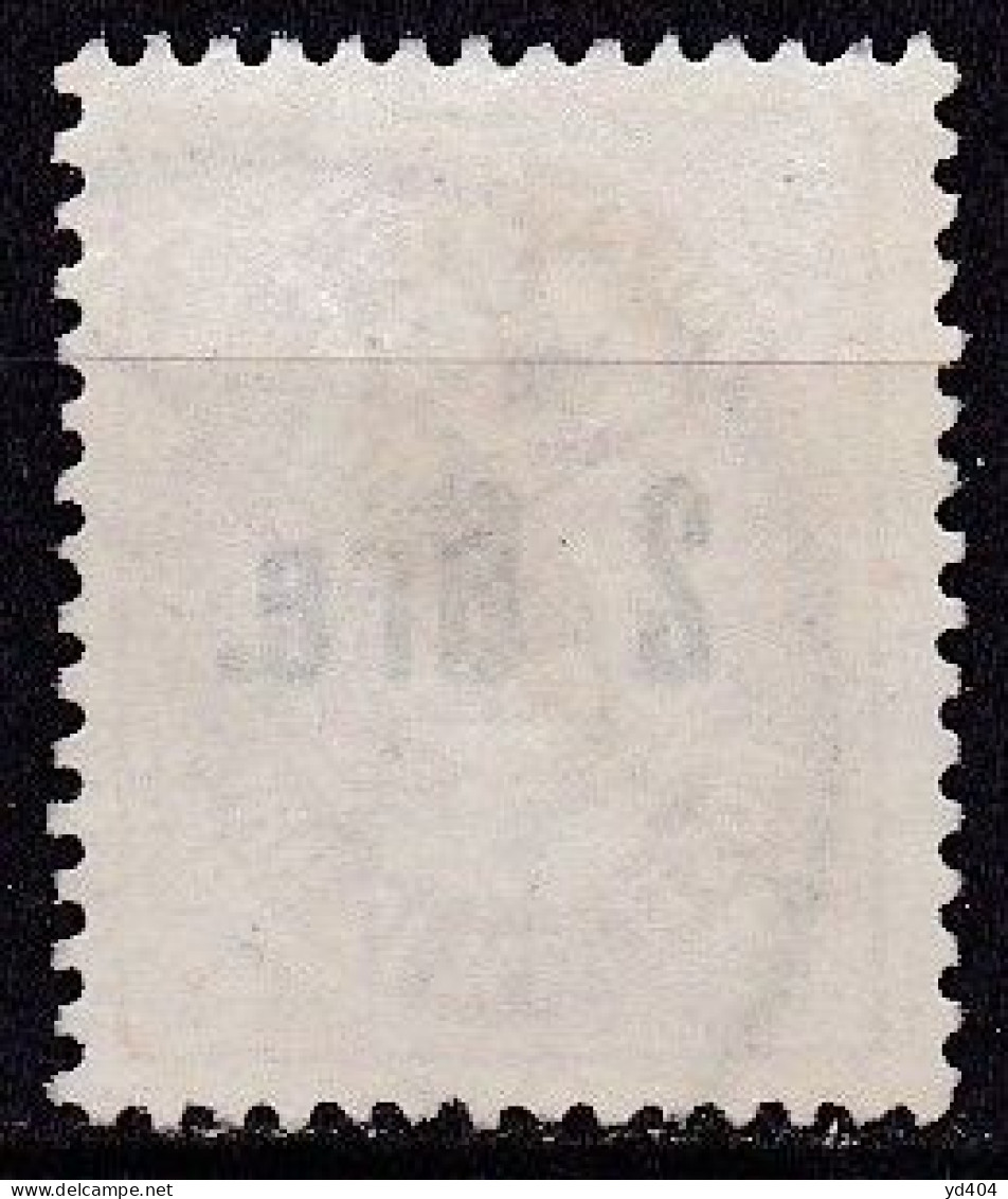 NO005Z – NORVEGE - NORWAY – 1888 – POST HORN OVERP. – SC # 46 USED 4,25 € - Oblitérés