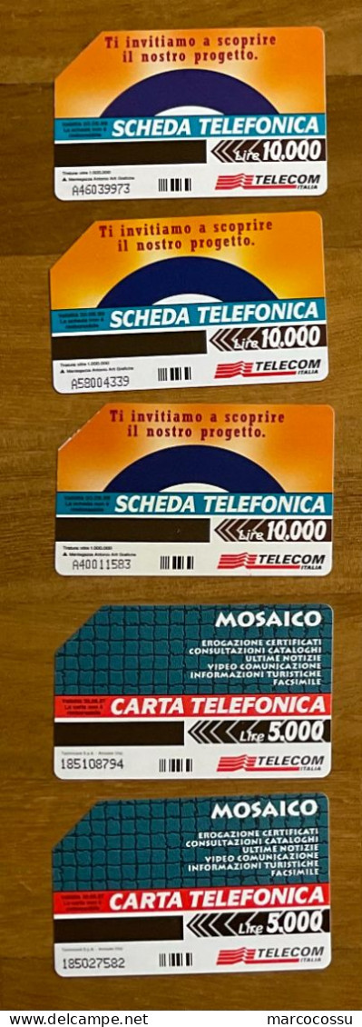 Lotto Schede Telefoniche - Otros & Sin Clasificación