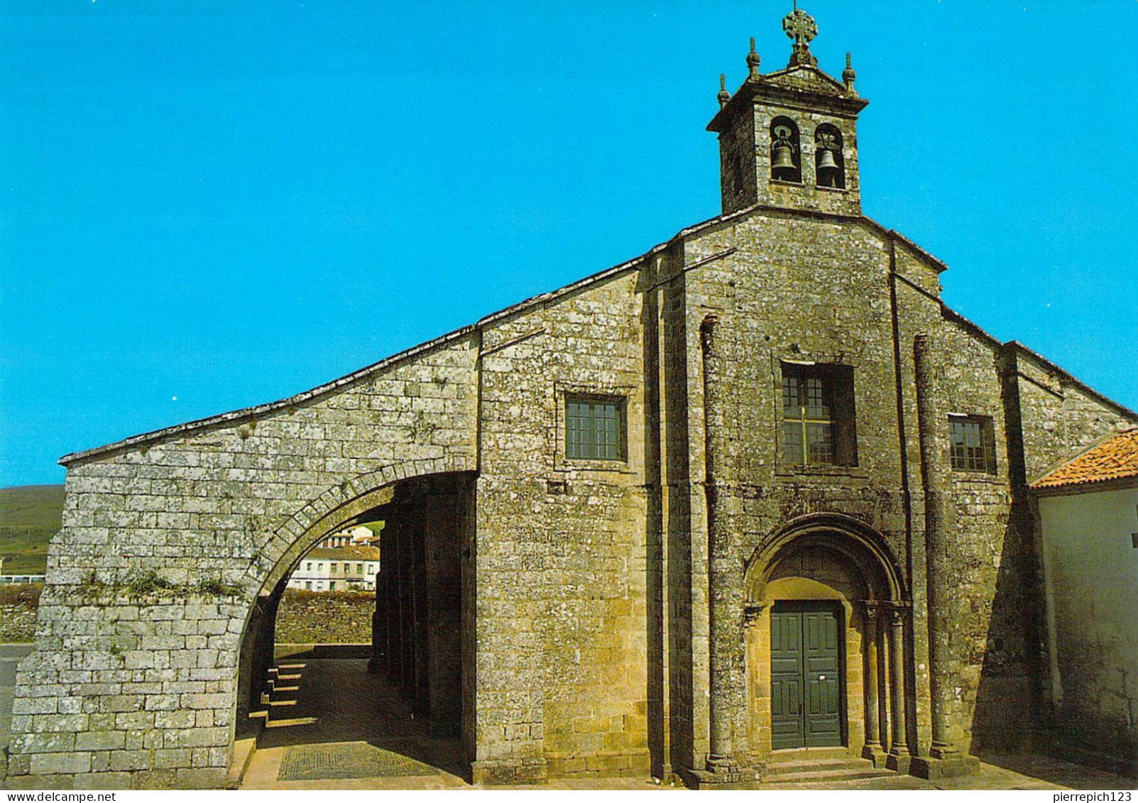 Santiago De Compostelle - Collégiale De Sar - Façade Principale - Santiago De Compostela