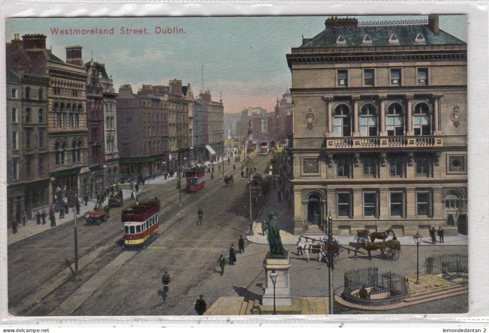 Dublin. Westmoreland Street. * - Dublin