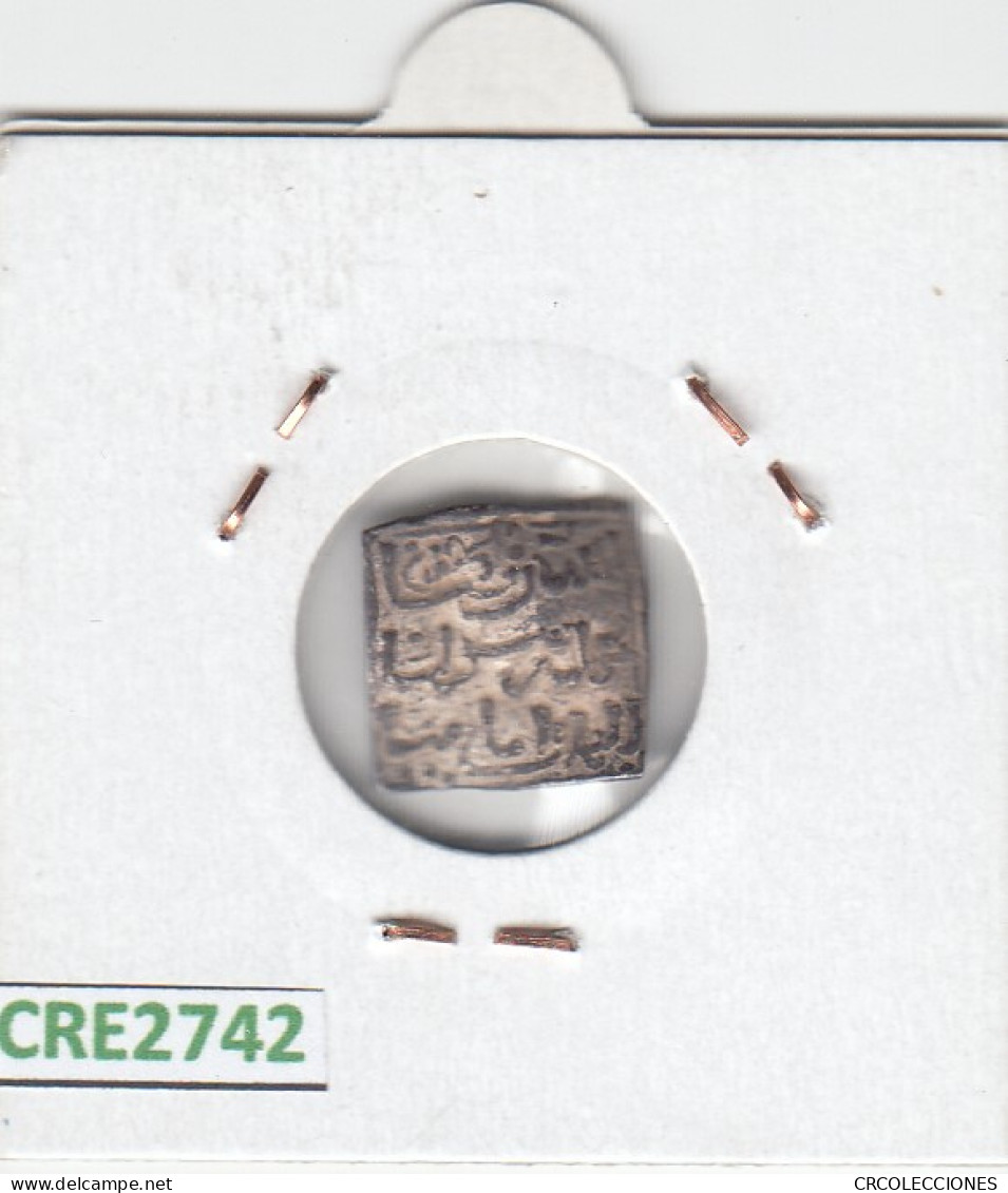 CRE2742 MONEDA DIRHAM ALMOHADE PLATA BRILLO ORIGINAL - Otros & Sin Clasificación