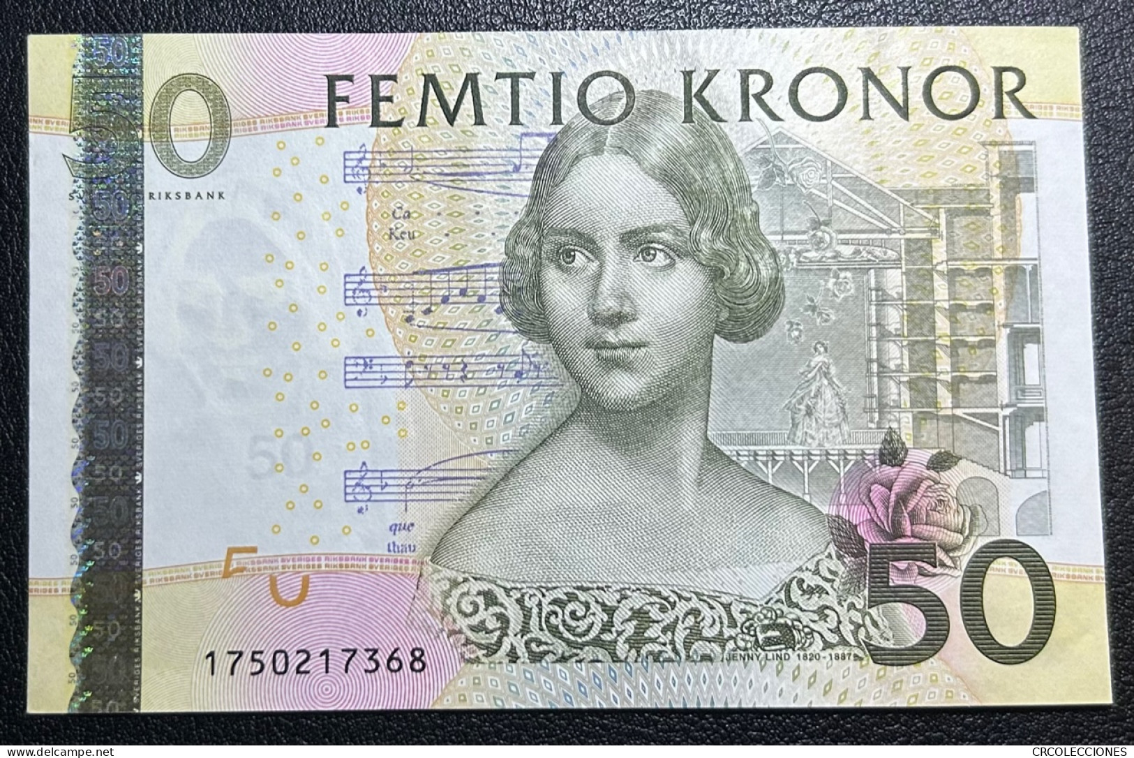 CRBX0326 BILLETE SUECIA 50 KRONOR  MBC - Other - Europe