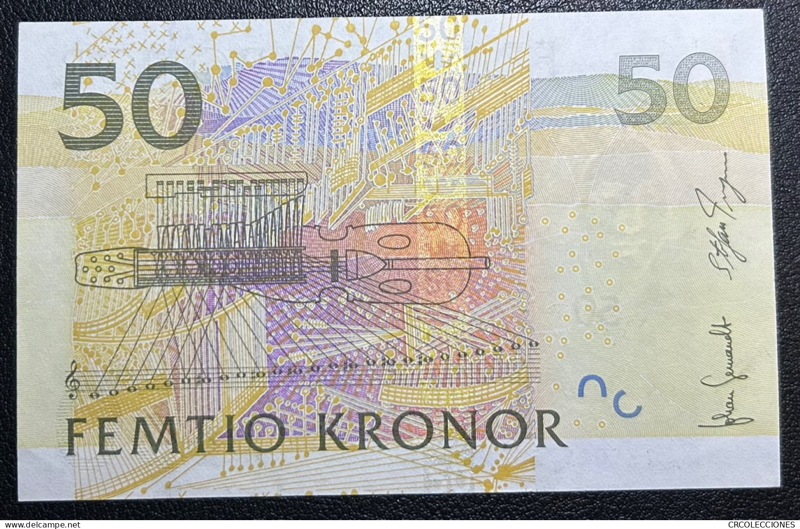 CRBX0326 BILLETE SUECIA 50 KRONOR  MBC - Other - Europe