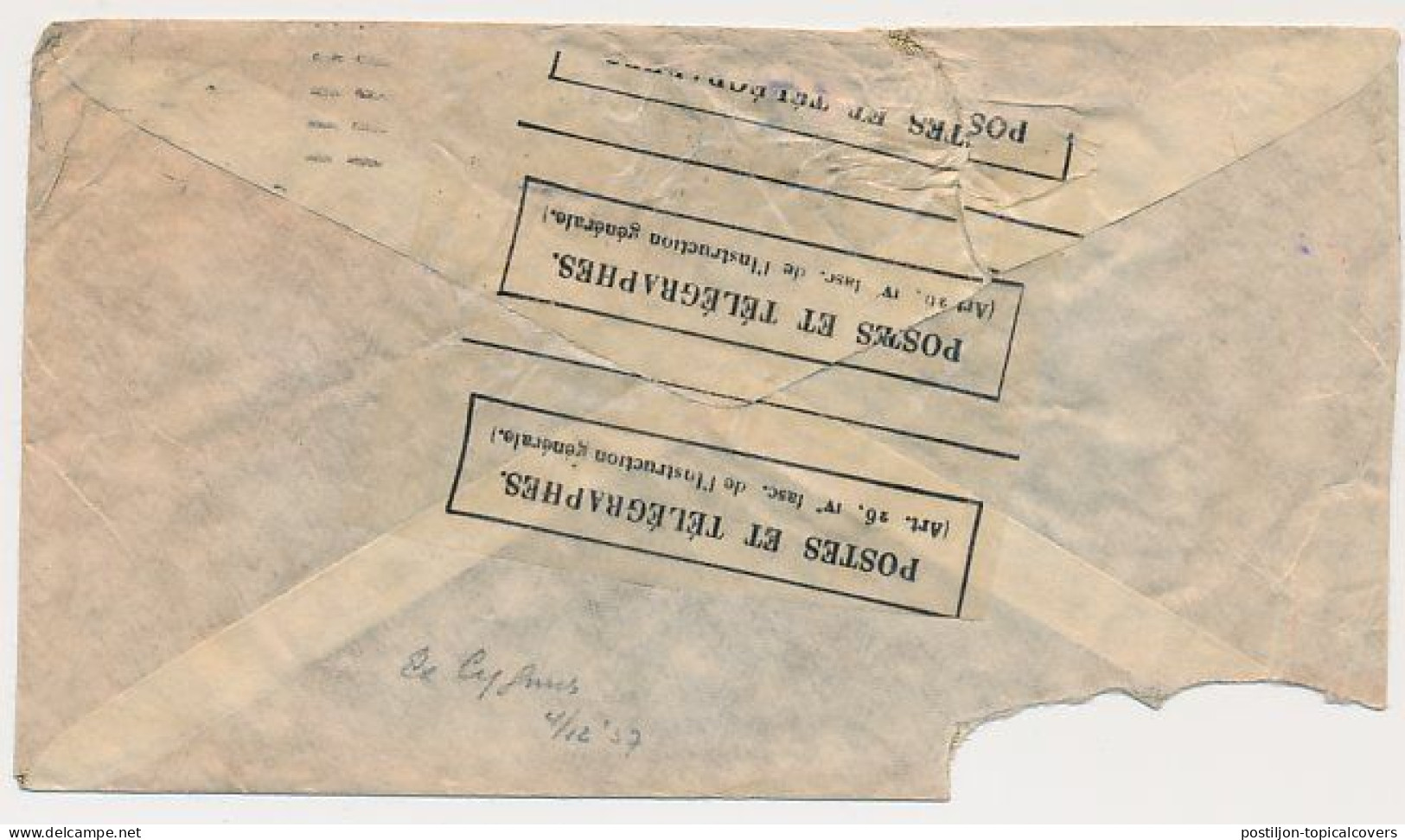 Crash Mail Cover Sydney Australia - The Netherlands 1937 - Nierinck 371205 - Brindisi Italy - Cygnus - Covers & Documents