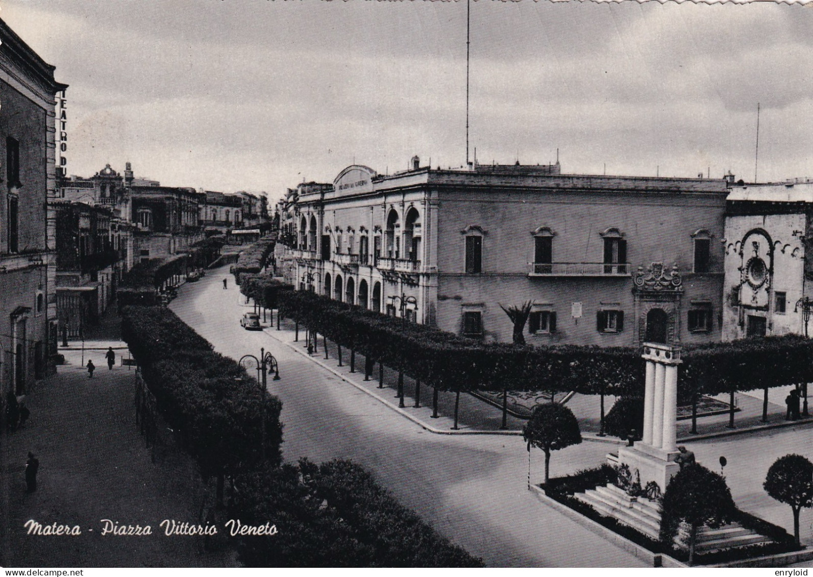 Matera Piazza Vittorio Veneto - Autres & Non Classés