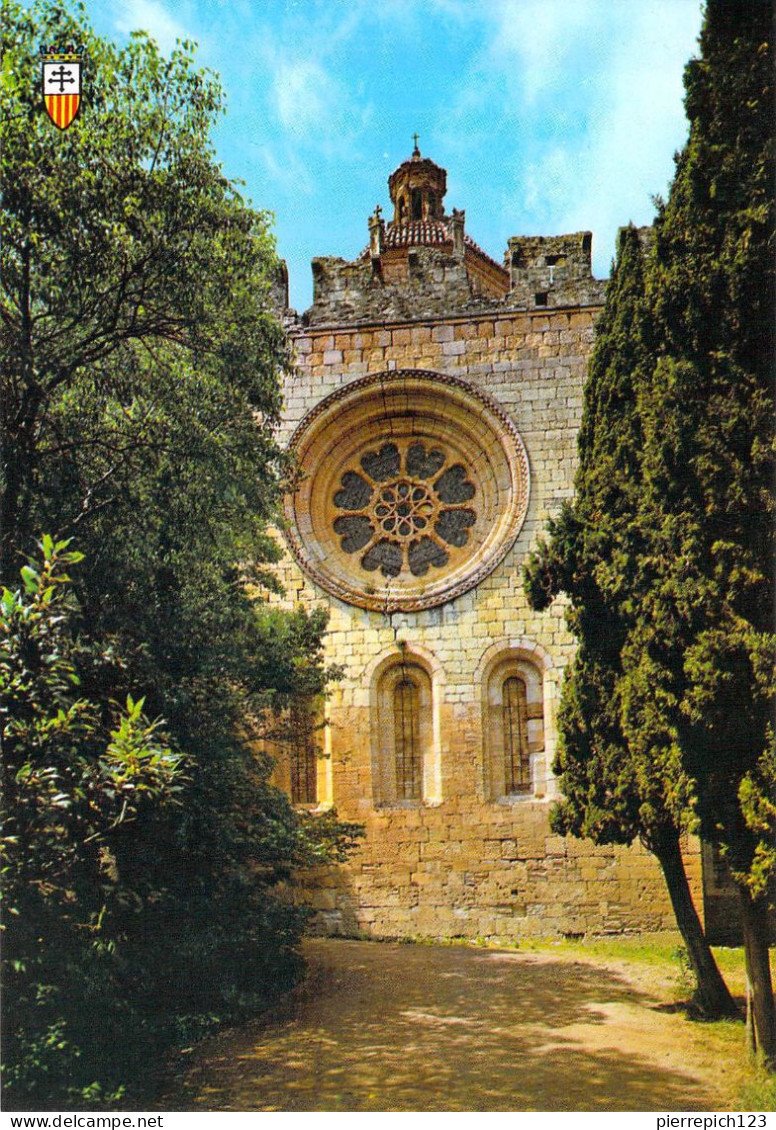 Tarragone - Monastère De Santes Creus - Rosace - Tarragona