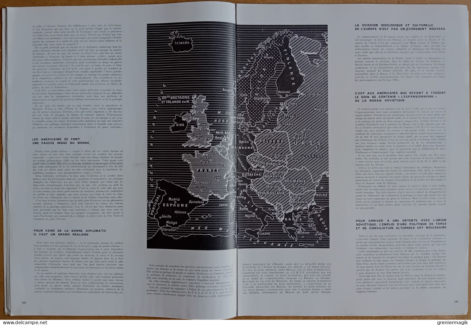 France Illustration N°132 10/04/1948 Truman Plan Marshall/Rivalité U.S.A.-U.R.S.S. Par W. Lippmann/Laponie Suédoise - Algemene Informatie