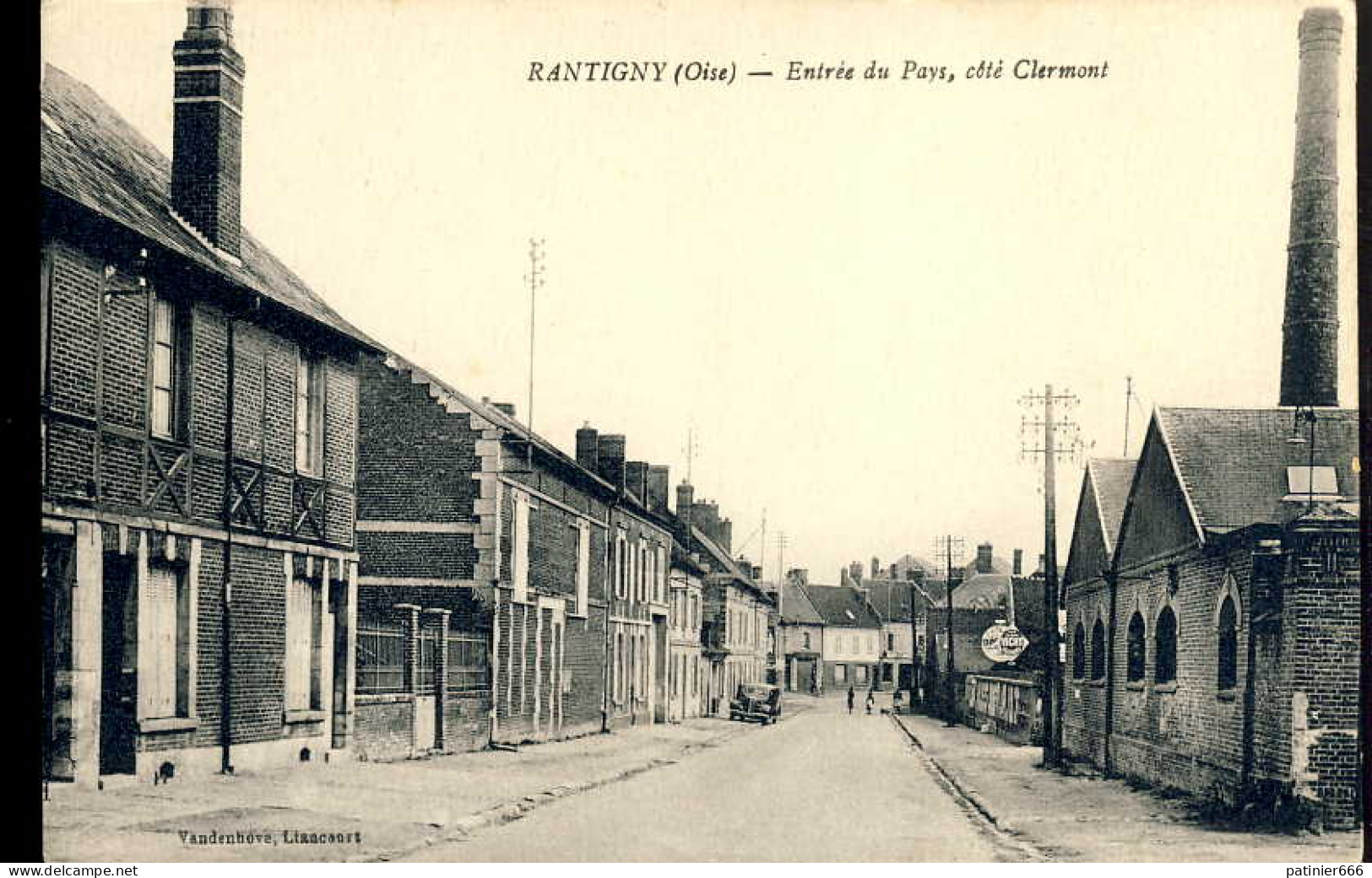 Rantigny Entrée Du Pays Coté Clermont - Rantigny