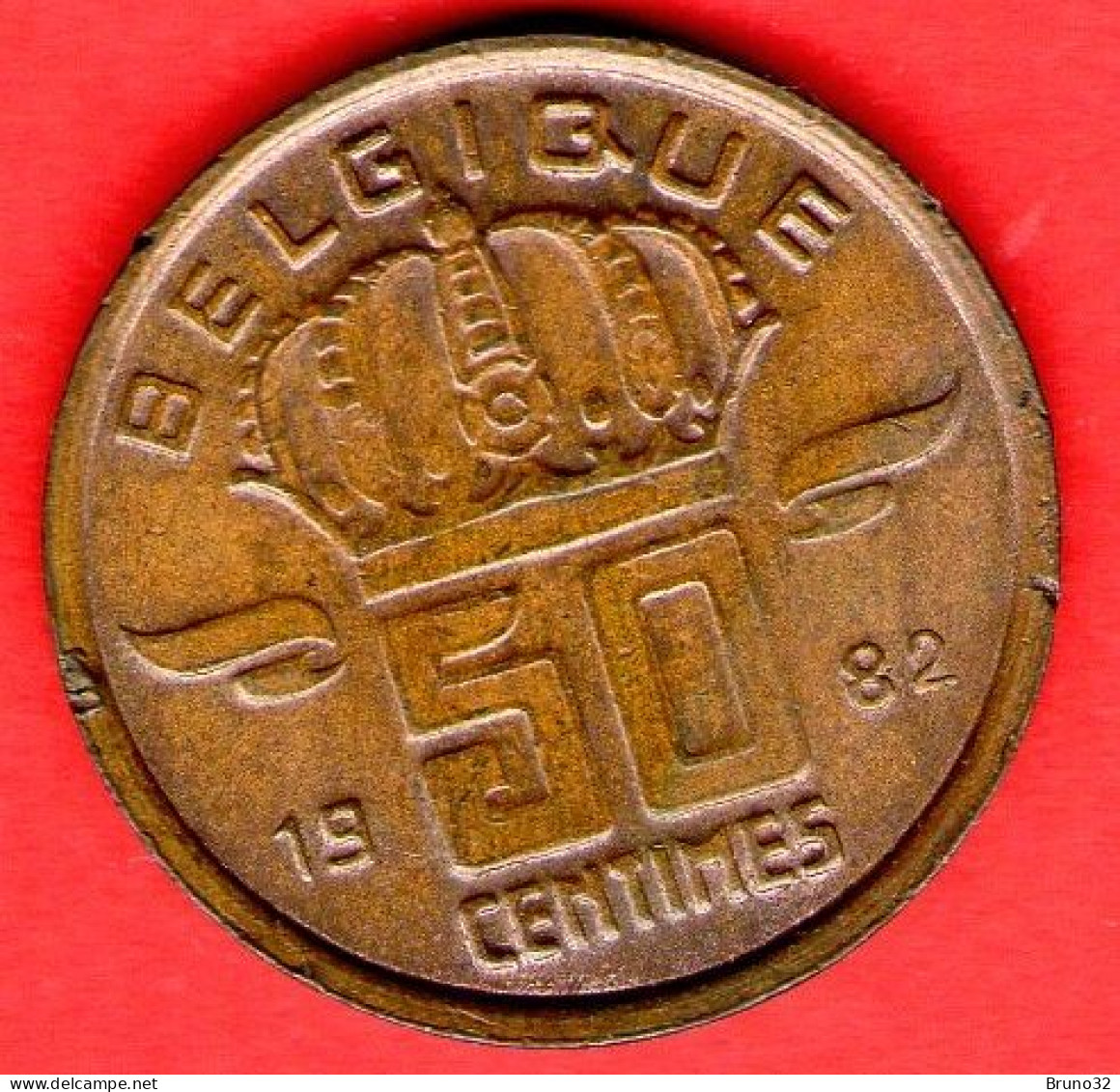 Belgio - Belgium - Belgique - Belgie - 1982 - 50 Centimes - QFDC/aUNC - Come Da Foto - 50 Cent